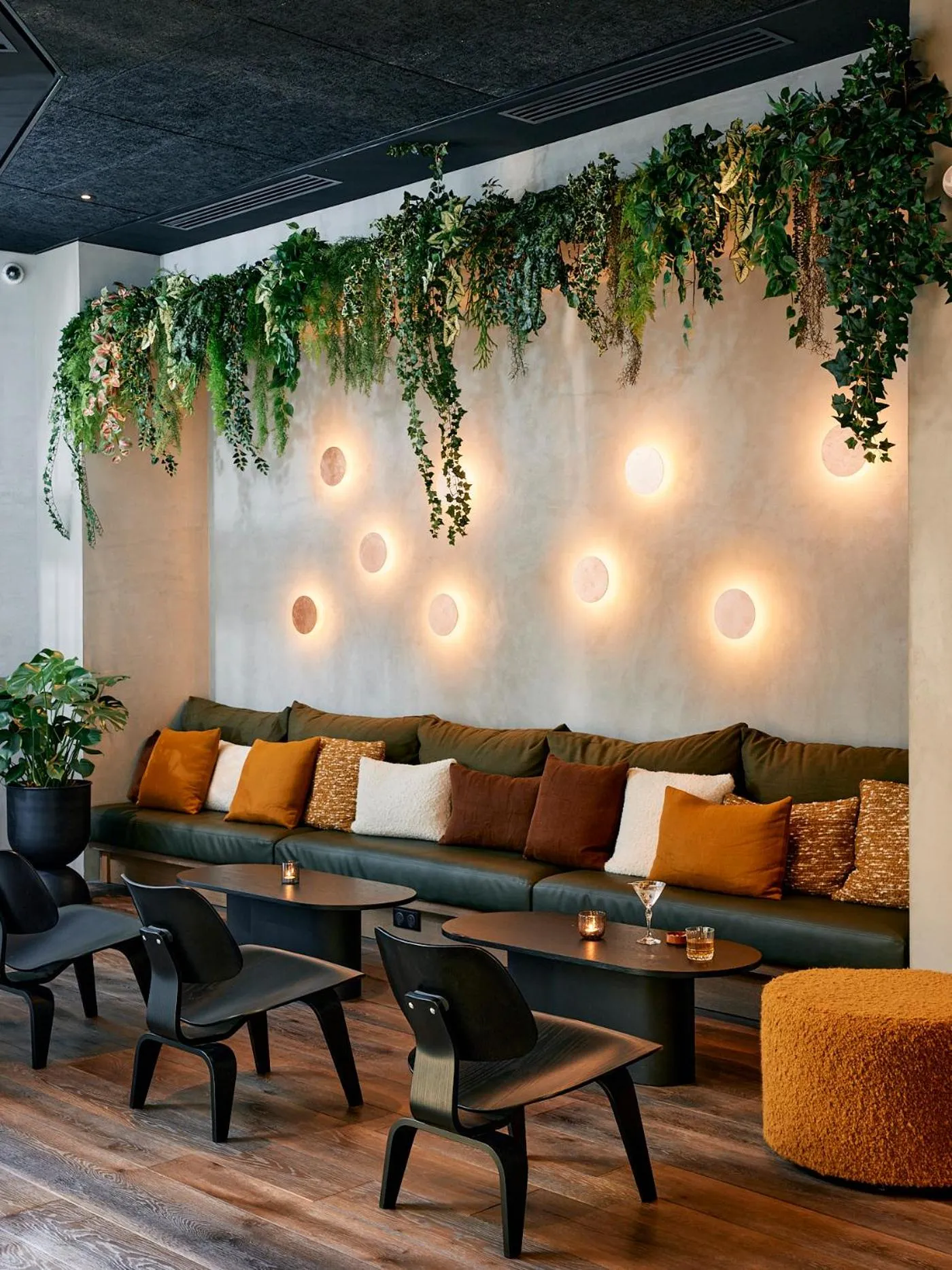 Living room in Le Bellune Paris