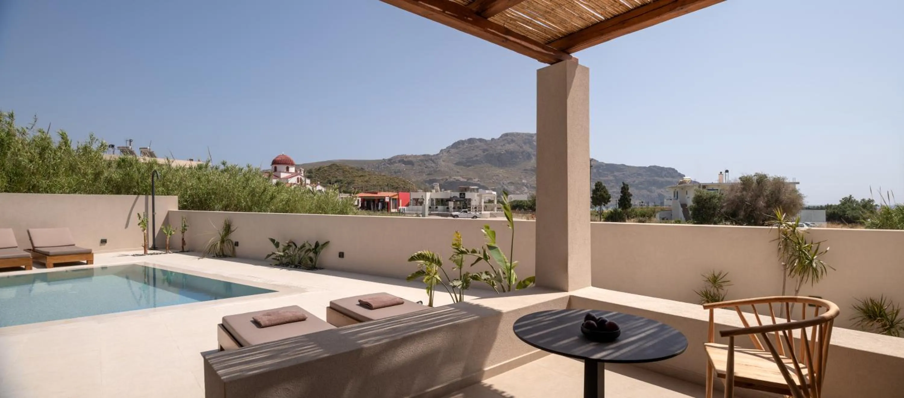 Balcony/Terrace in KYMANI Boutique Hotel & Suites