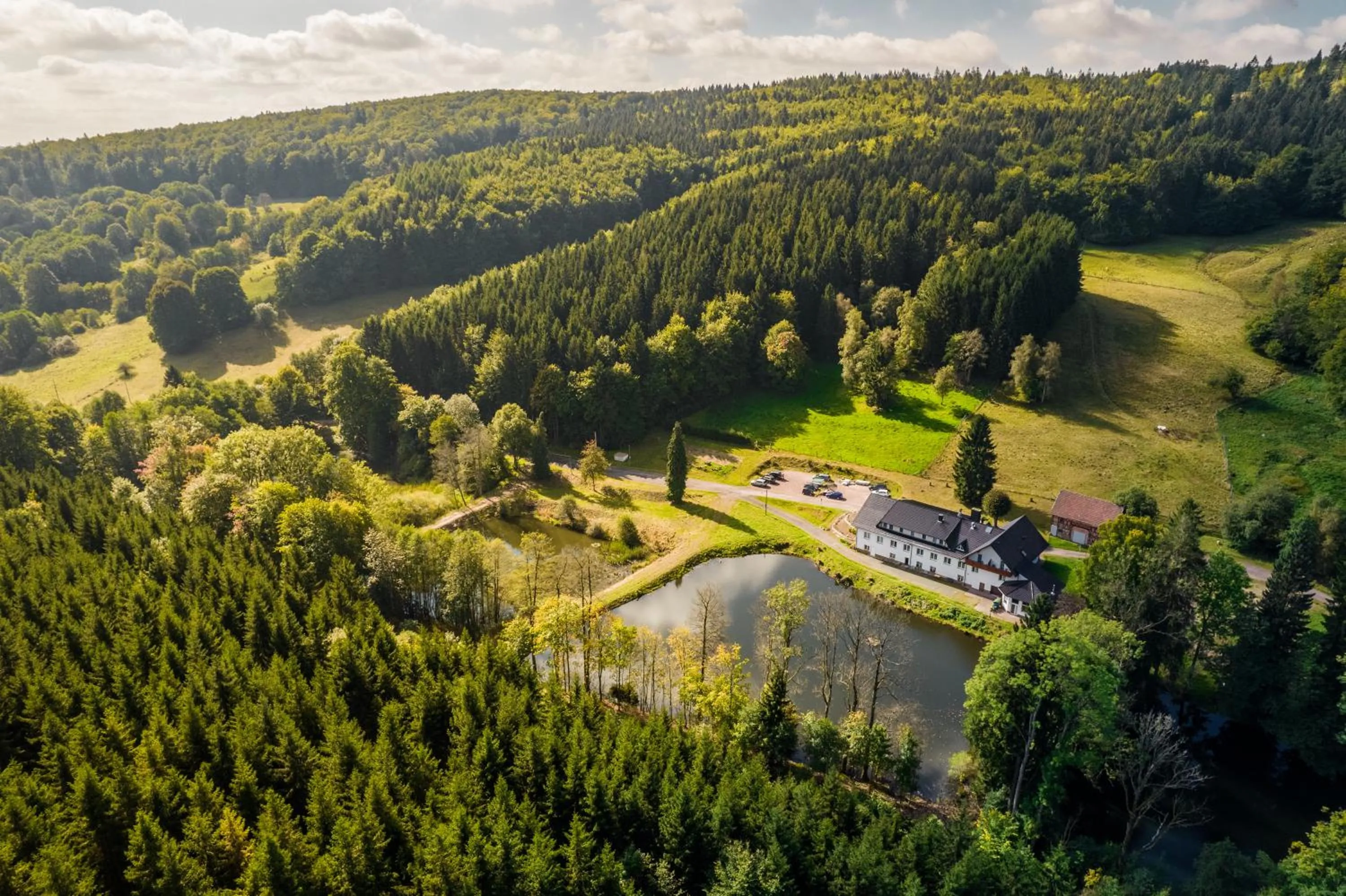 Property building in Waldschlösschen Brotterode