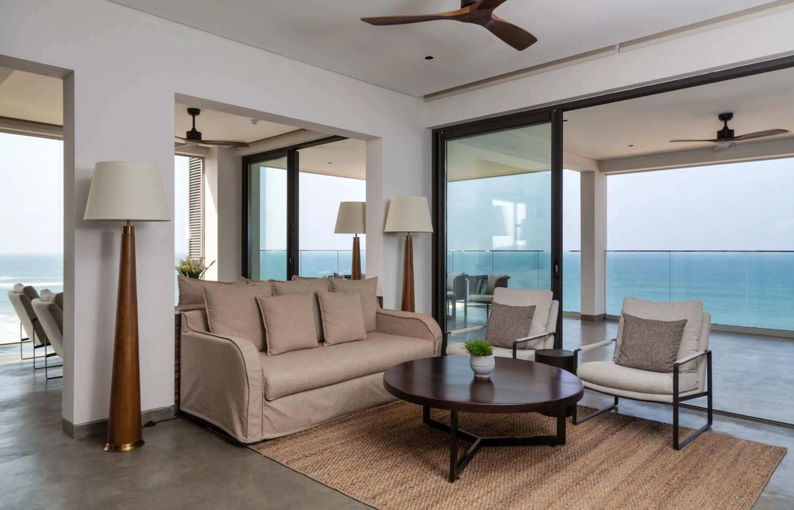 Living room in Crystal Sands Hikkaduwa