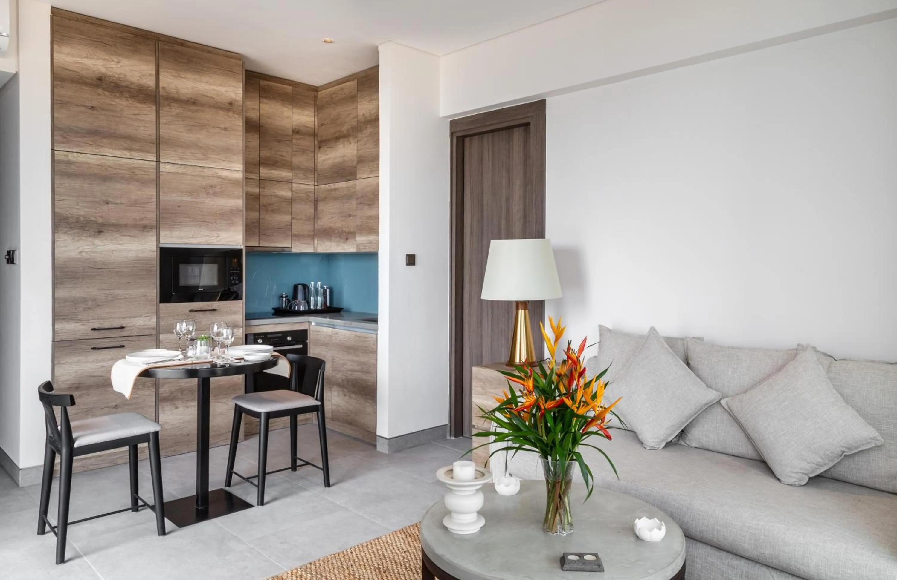 Living room in Crystal Sands Hikkaduwa