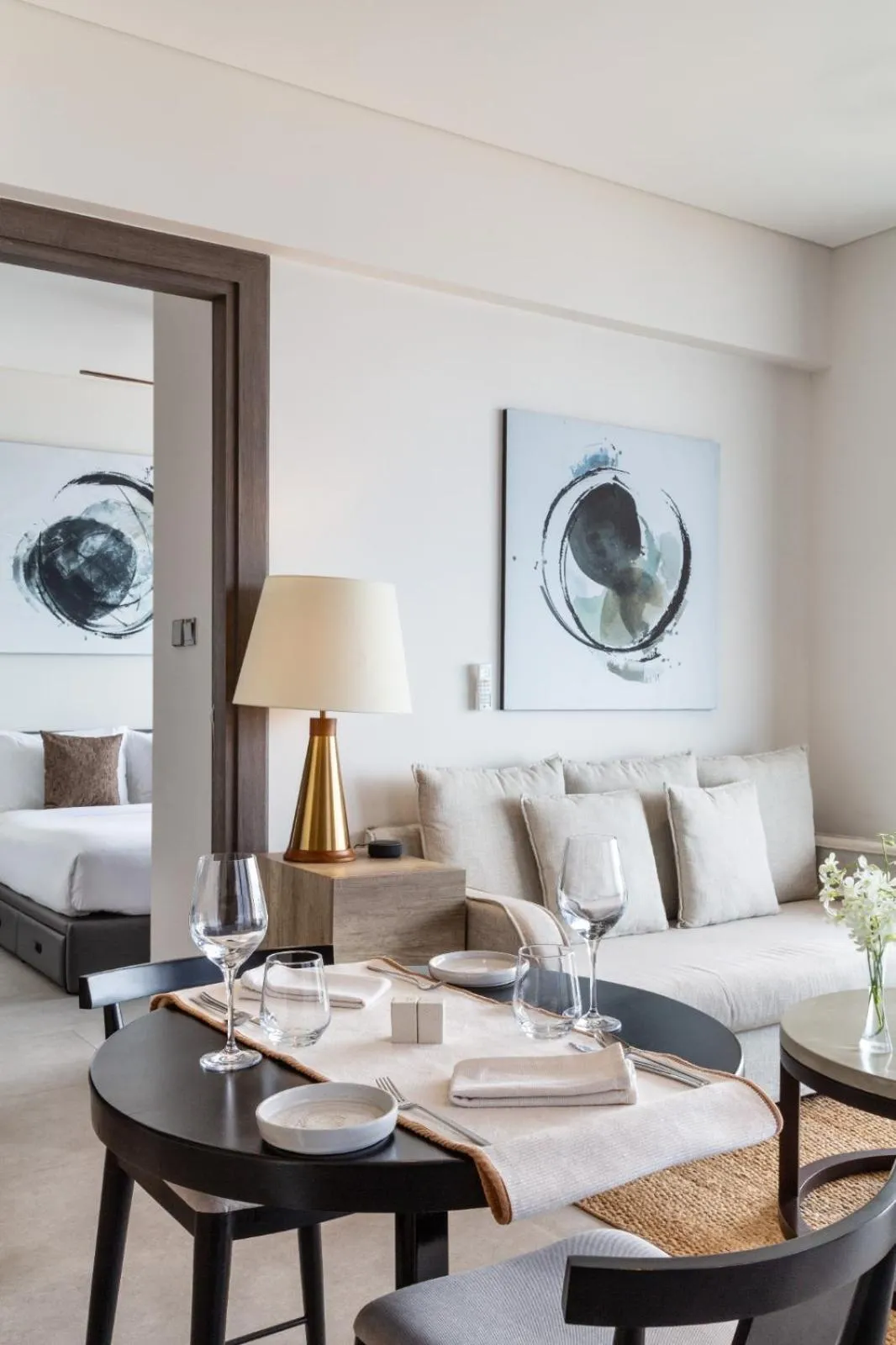 Living room in Crystal Sands Hikkaduwa