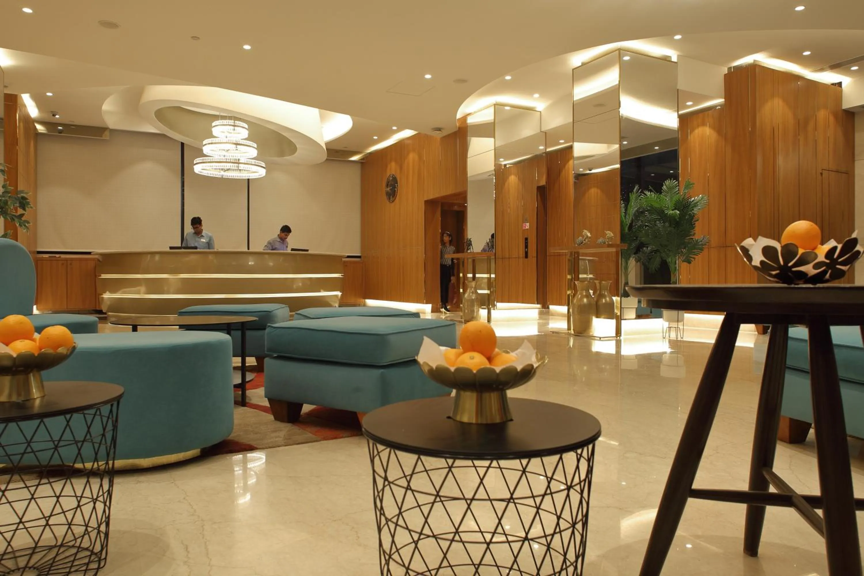Lobby or reception in Hilton Garden Inn Pune Hinjawadi