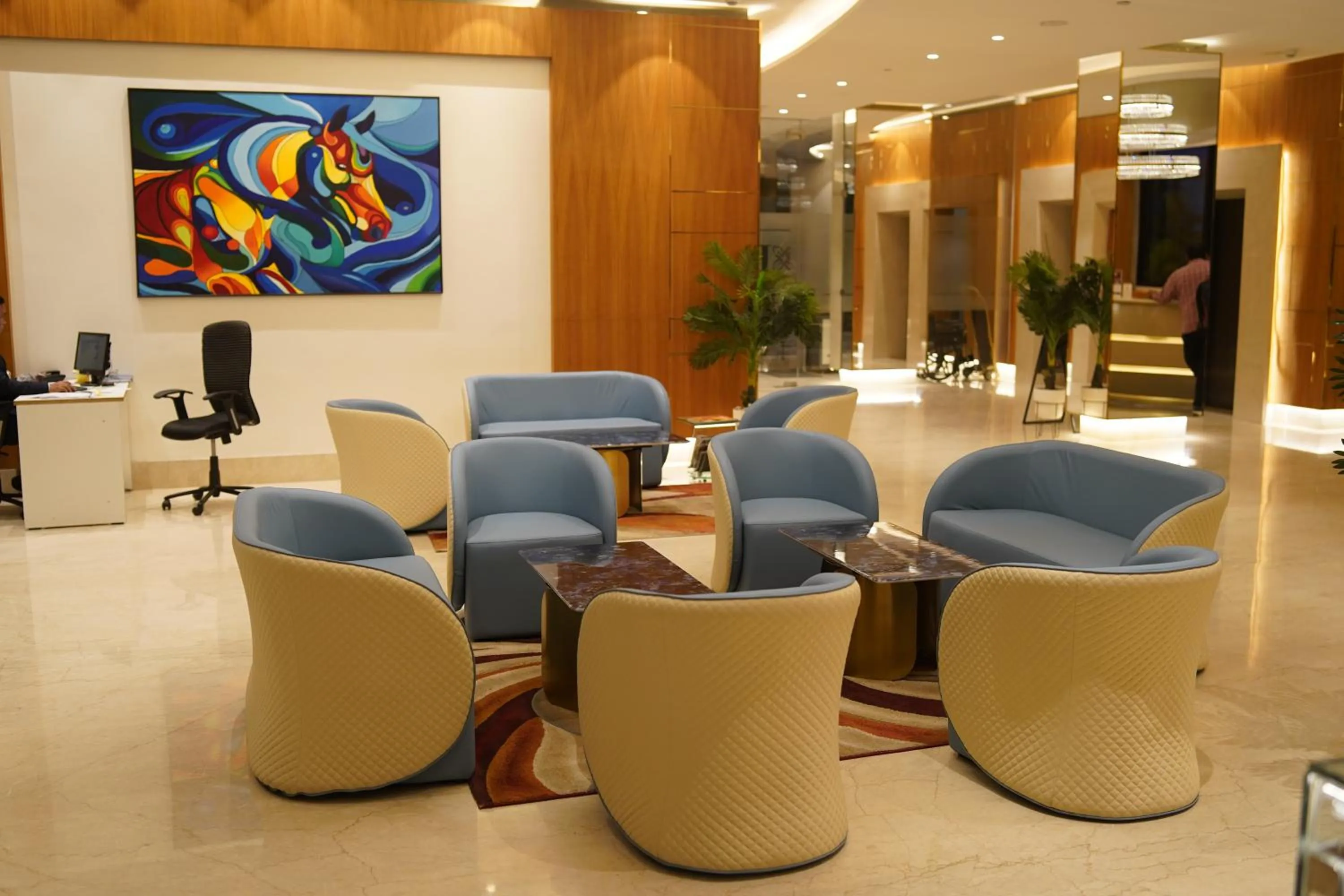 Lobby or reception in Hilton Garden Inn Pune Hinjawadi