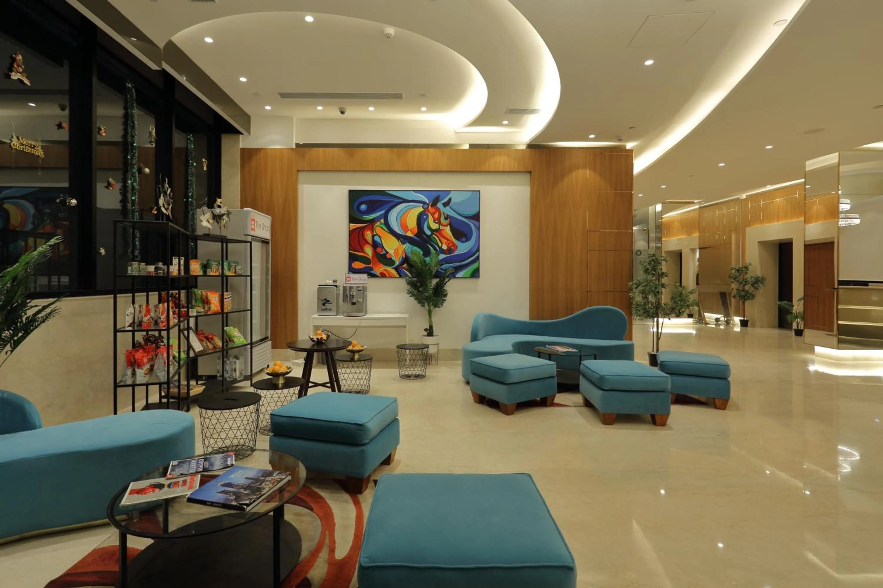 Lobby or reception in Hilton Garden Inn Pune Hinjawadi