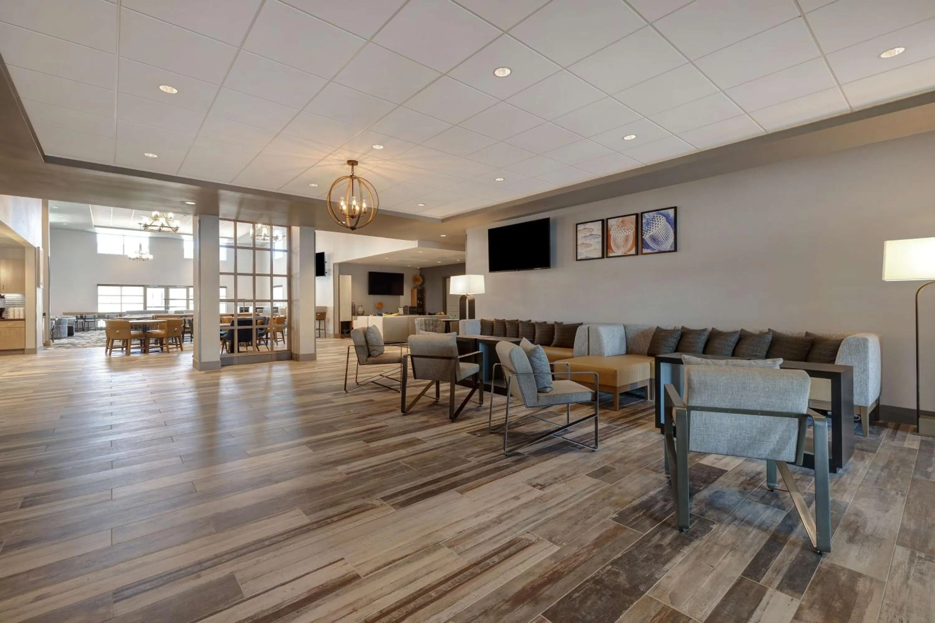 Lobby or reception in Homewood Suites By Hilton Oak Creek Milwaukee