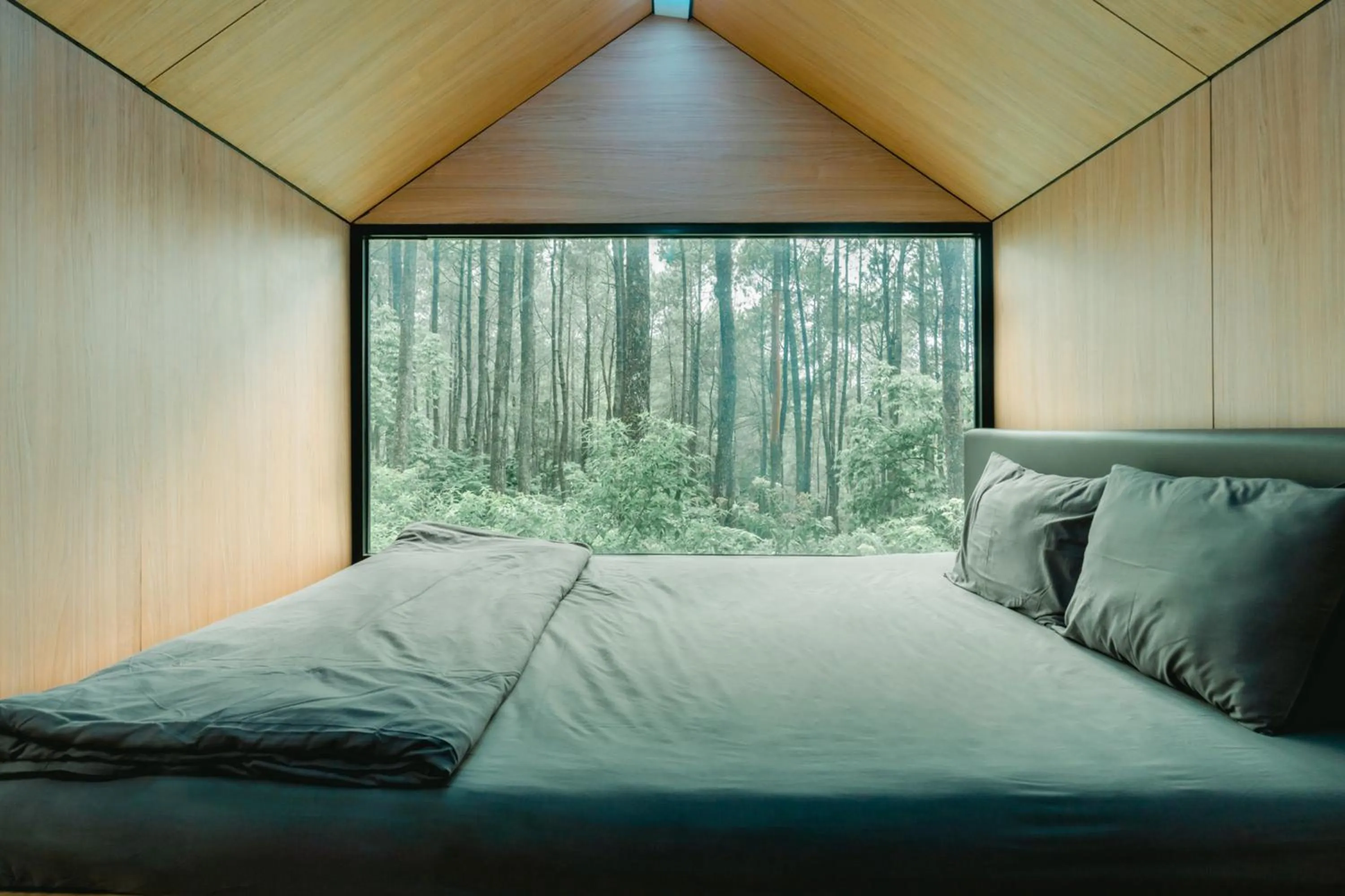 Bed in Bobocabin Cikole, Bandung