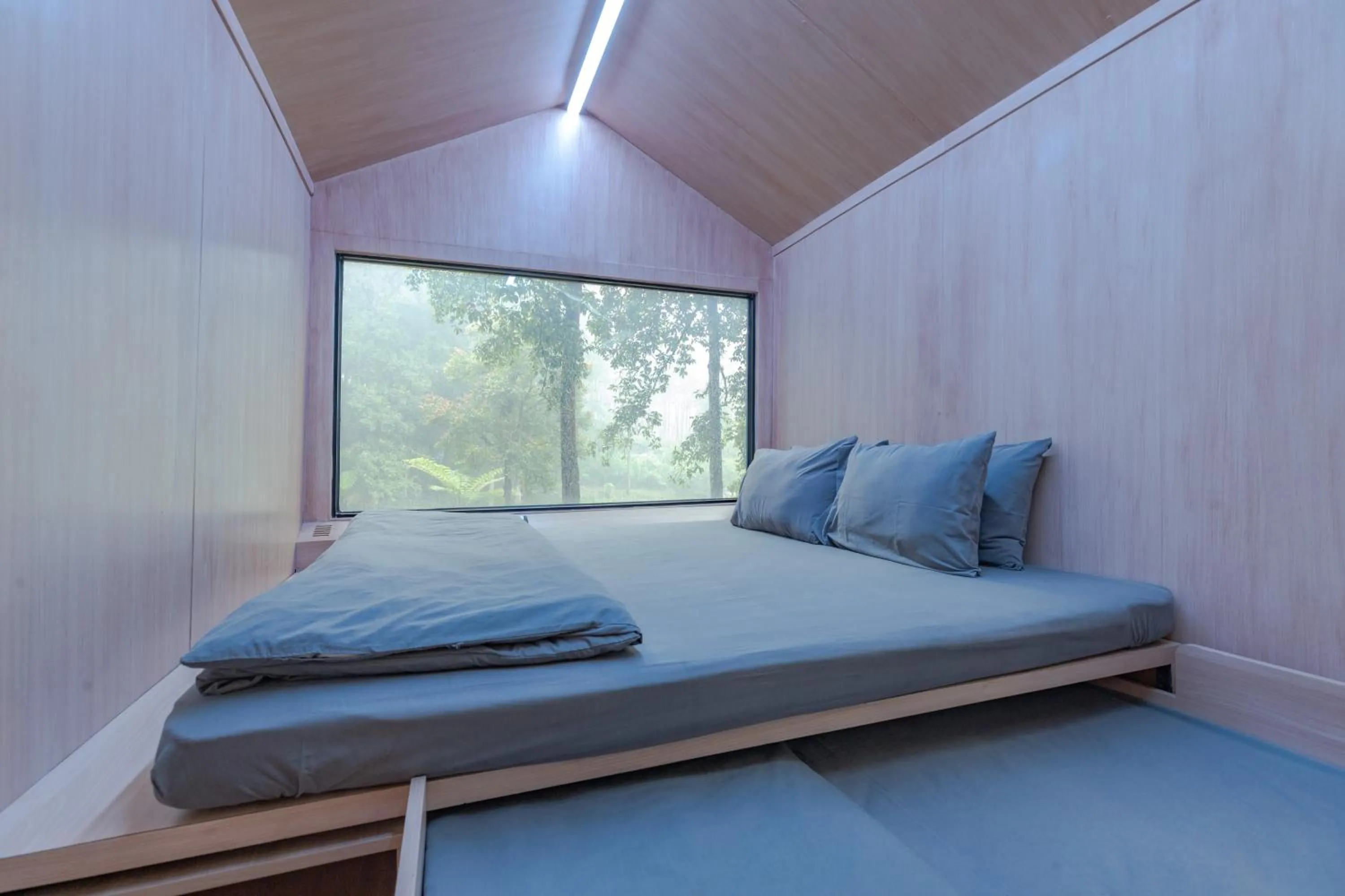 Bed in Bobocabin Cikole, Bandung