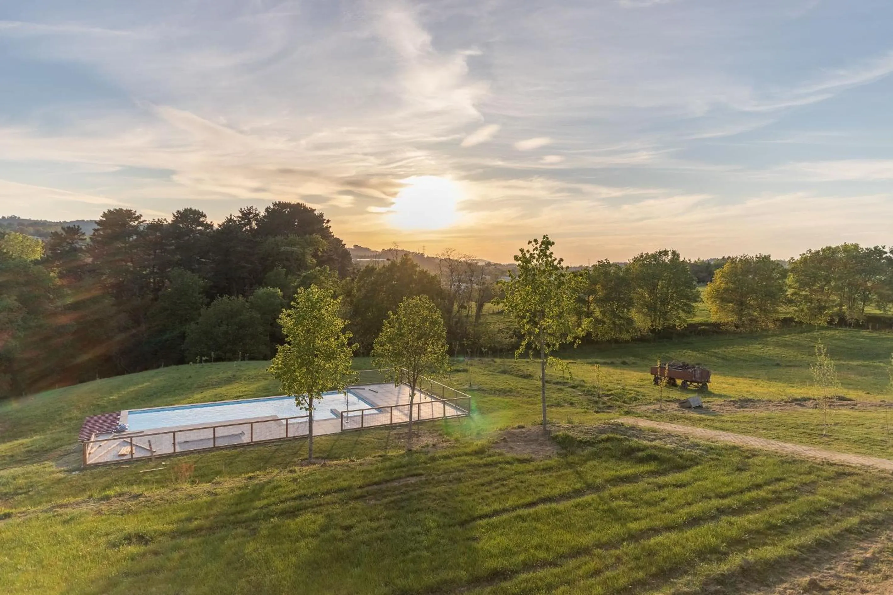 Garden view in Basoan