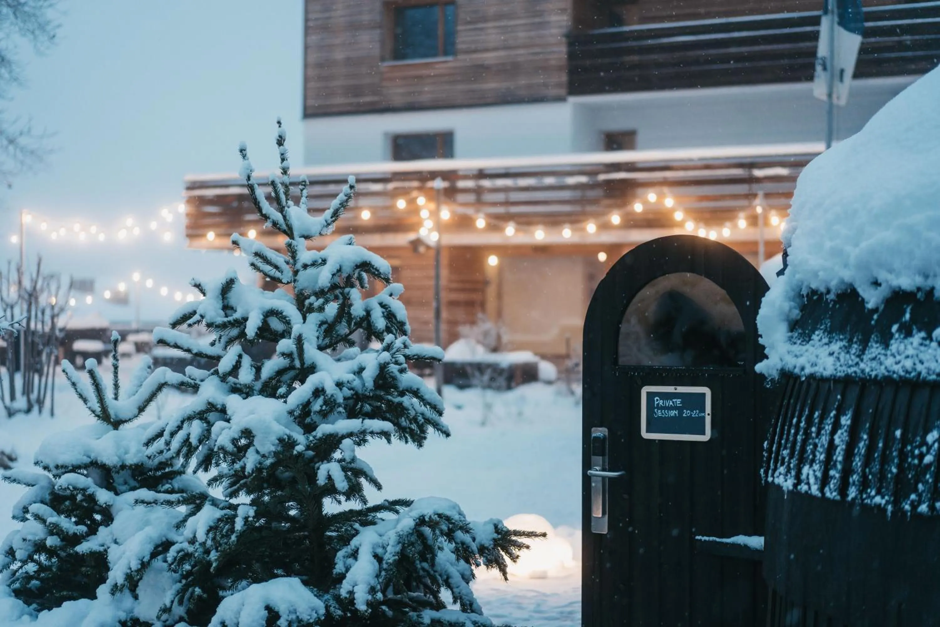 Spa and wellness centre/facilities in Flem Mountain Lodge