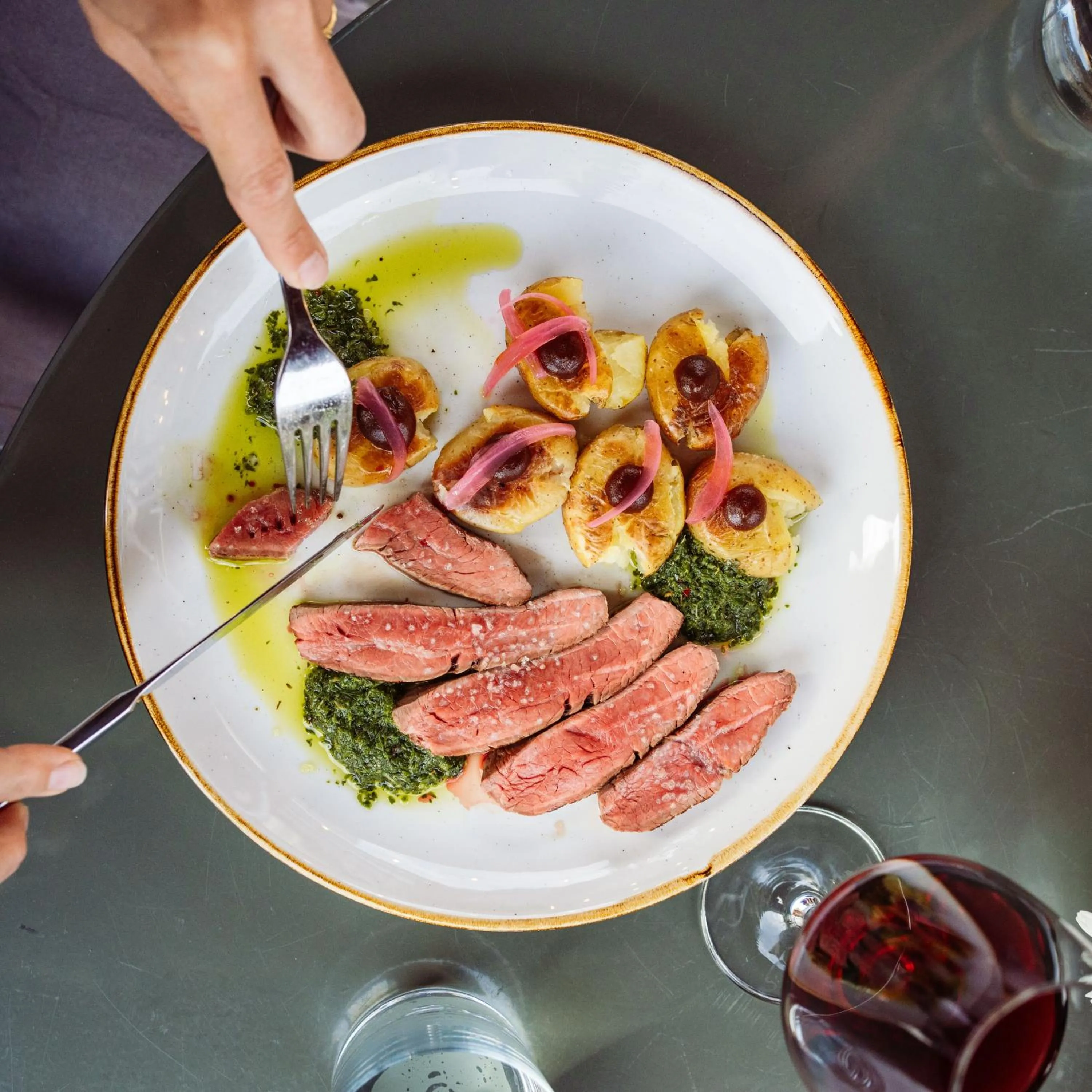 Restaurant/places to eat in Flem Mountain Lodge