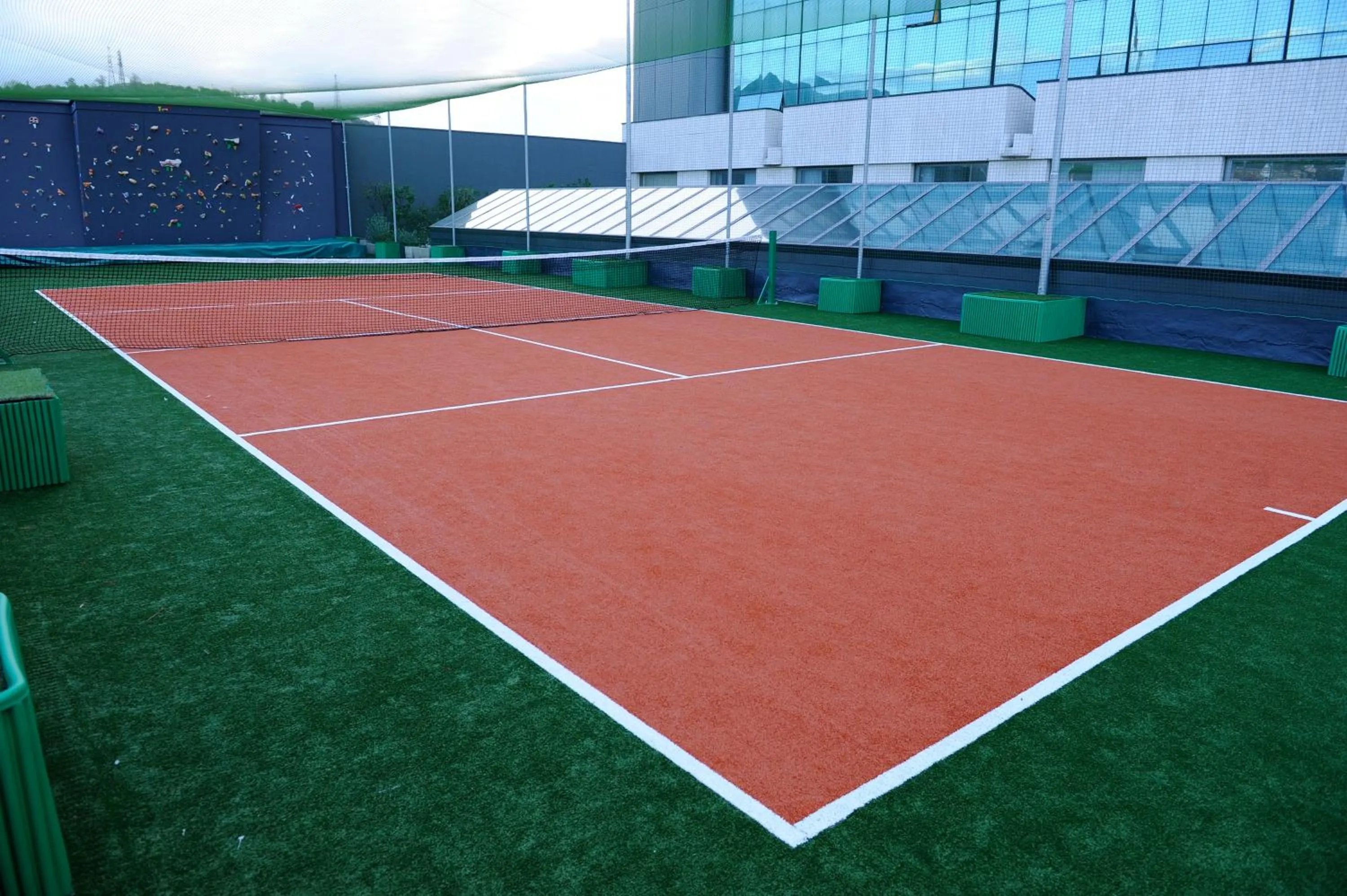 Balcony/Terrace in Tower Genova Airport - Hotel & Conference Center