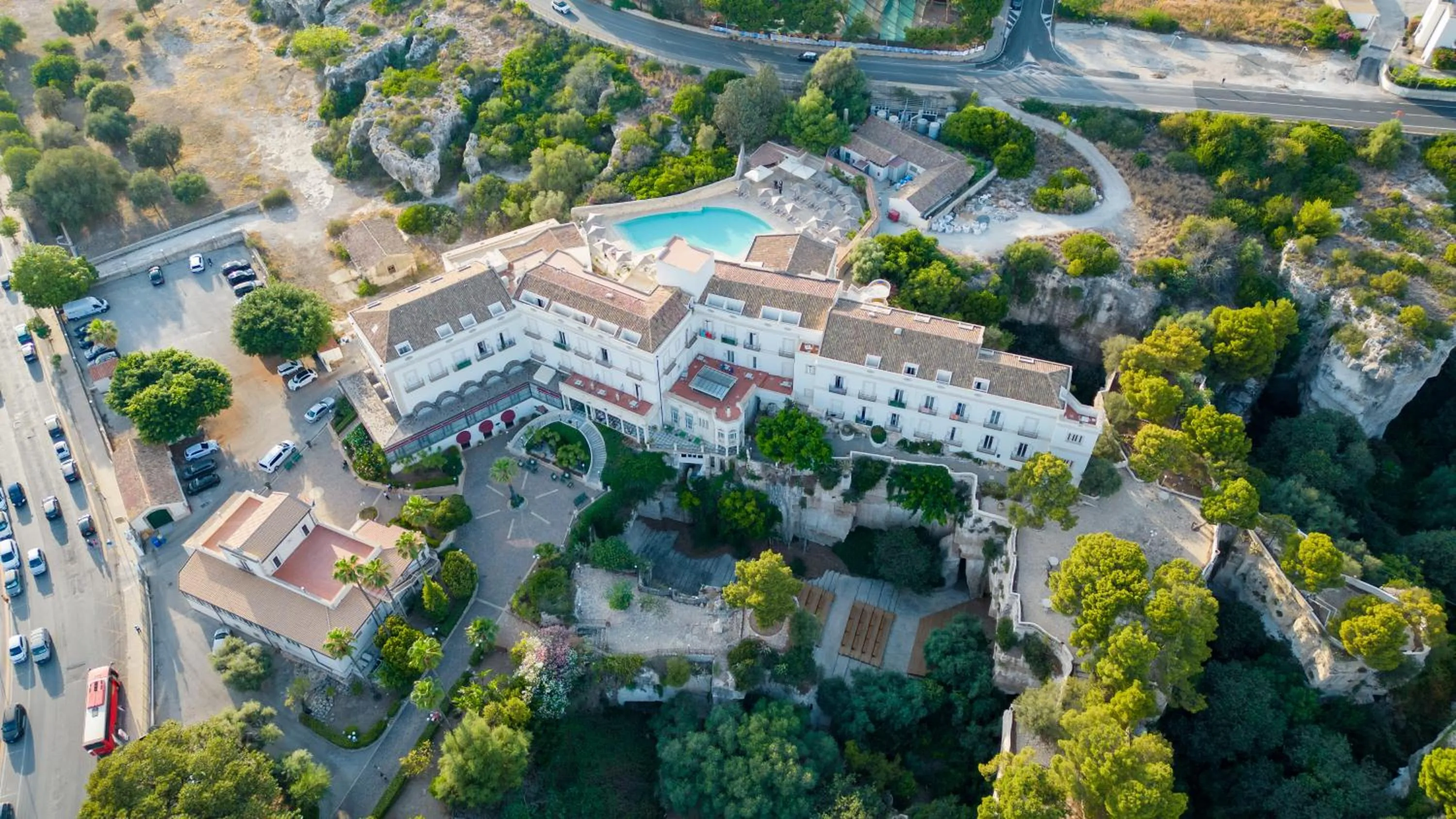 Bird's eye view in Grand Hotel Villa Politi