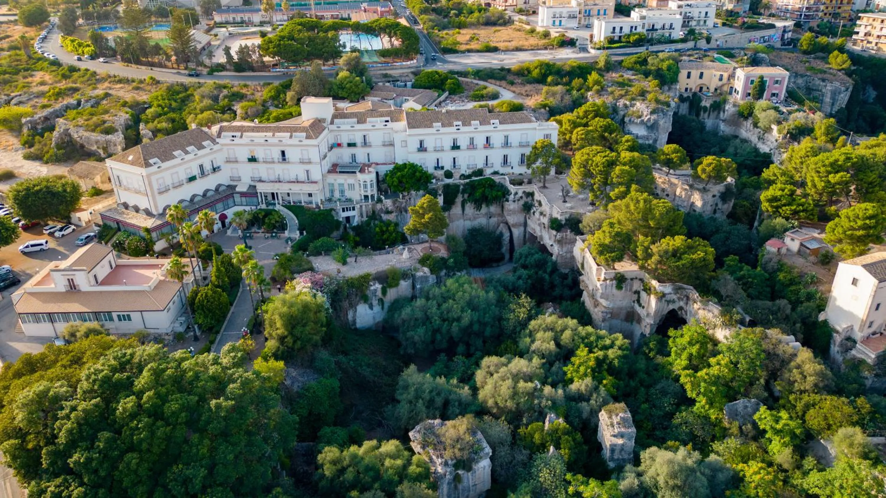 Property building in Grand Hotel Villa Politi