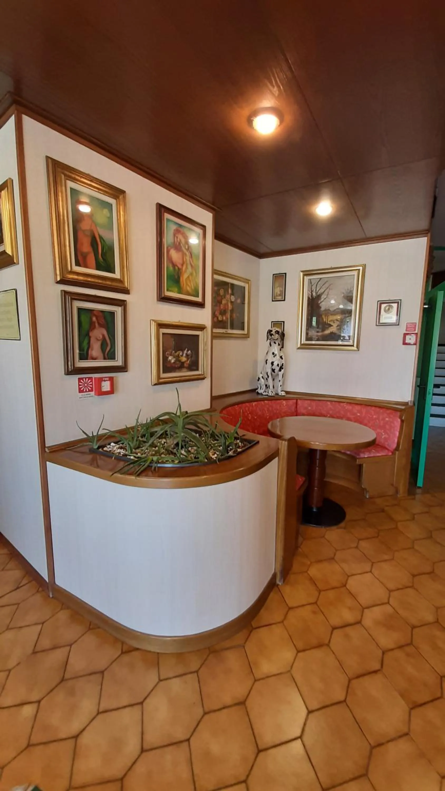 Lobby or reception in Hotel Astoria