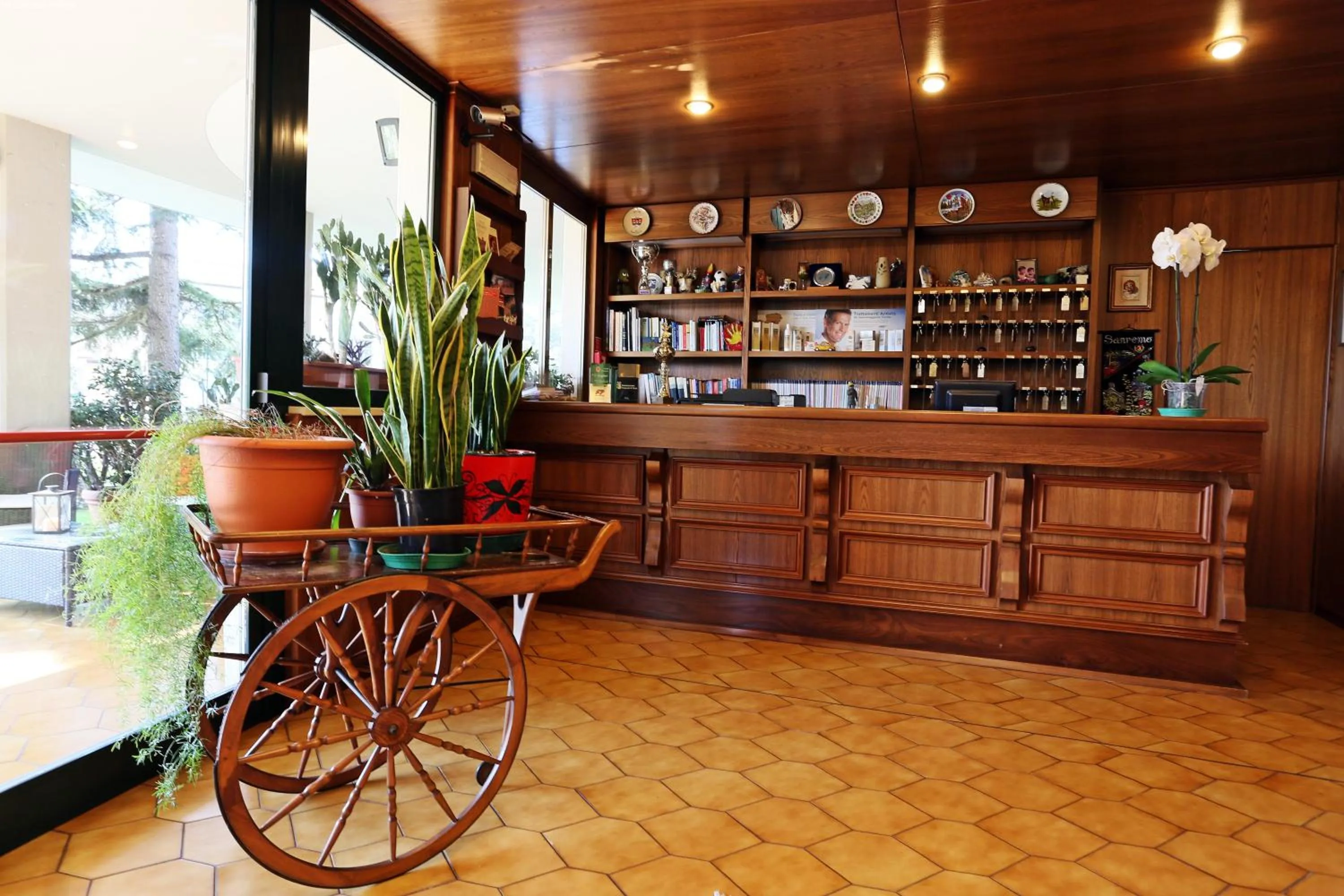 Lobby or reception in Hotel Astoria
