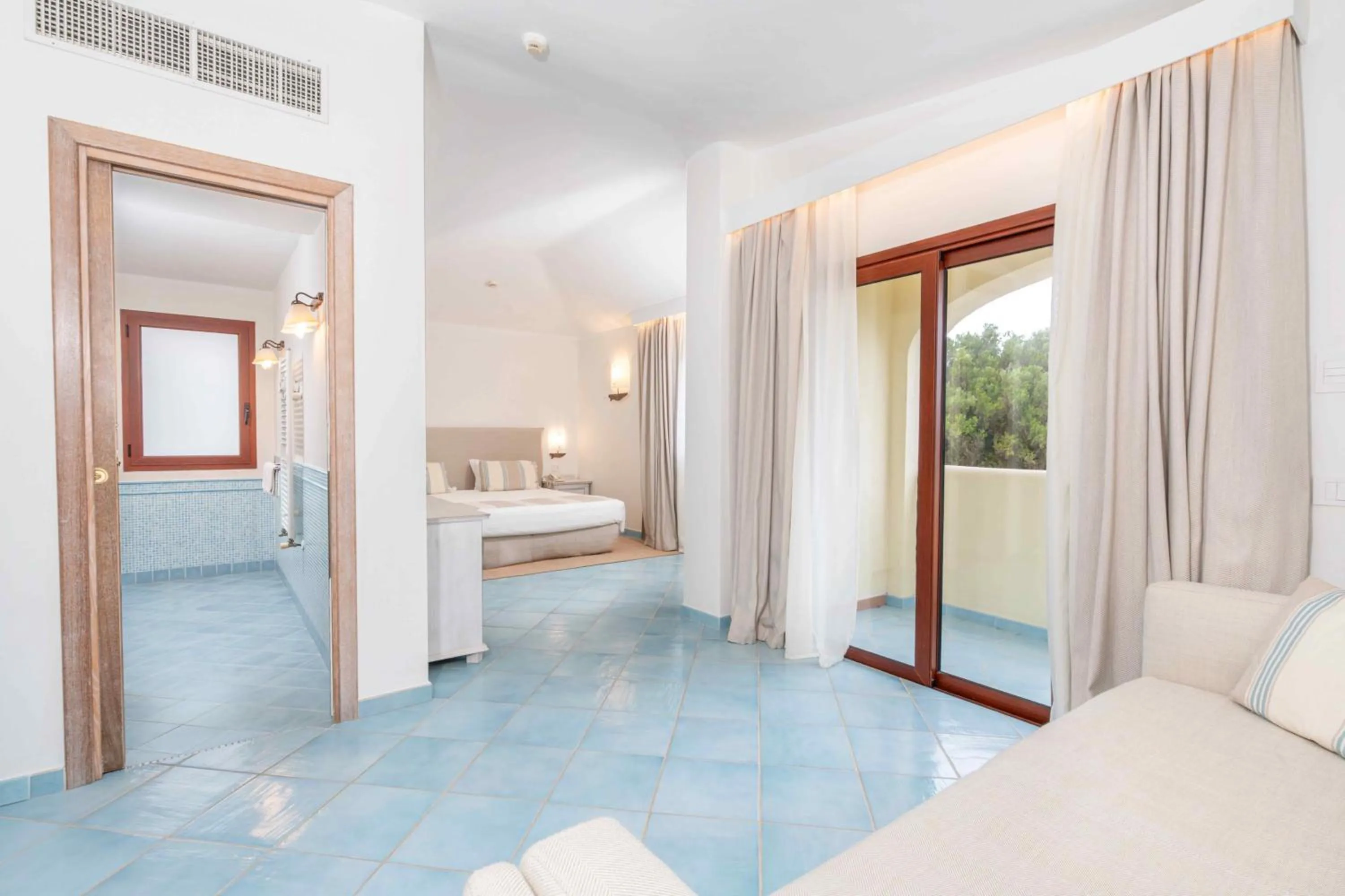 Bed in Hotel Sa Pedra