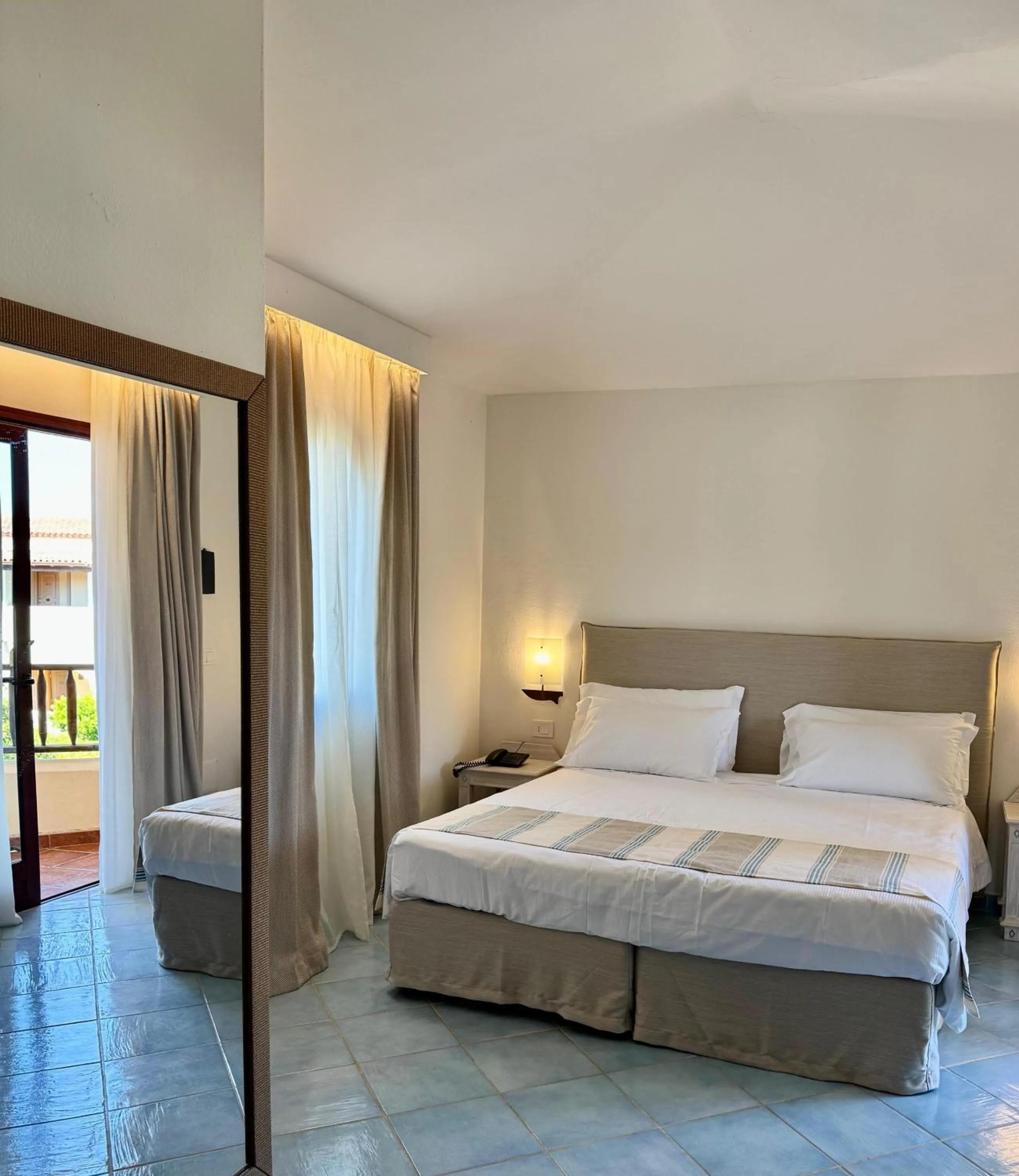 Bed in Hotel Sa Pedra