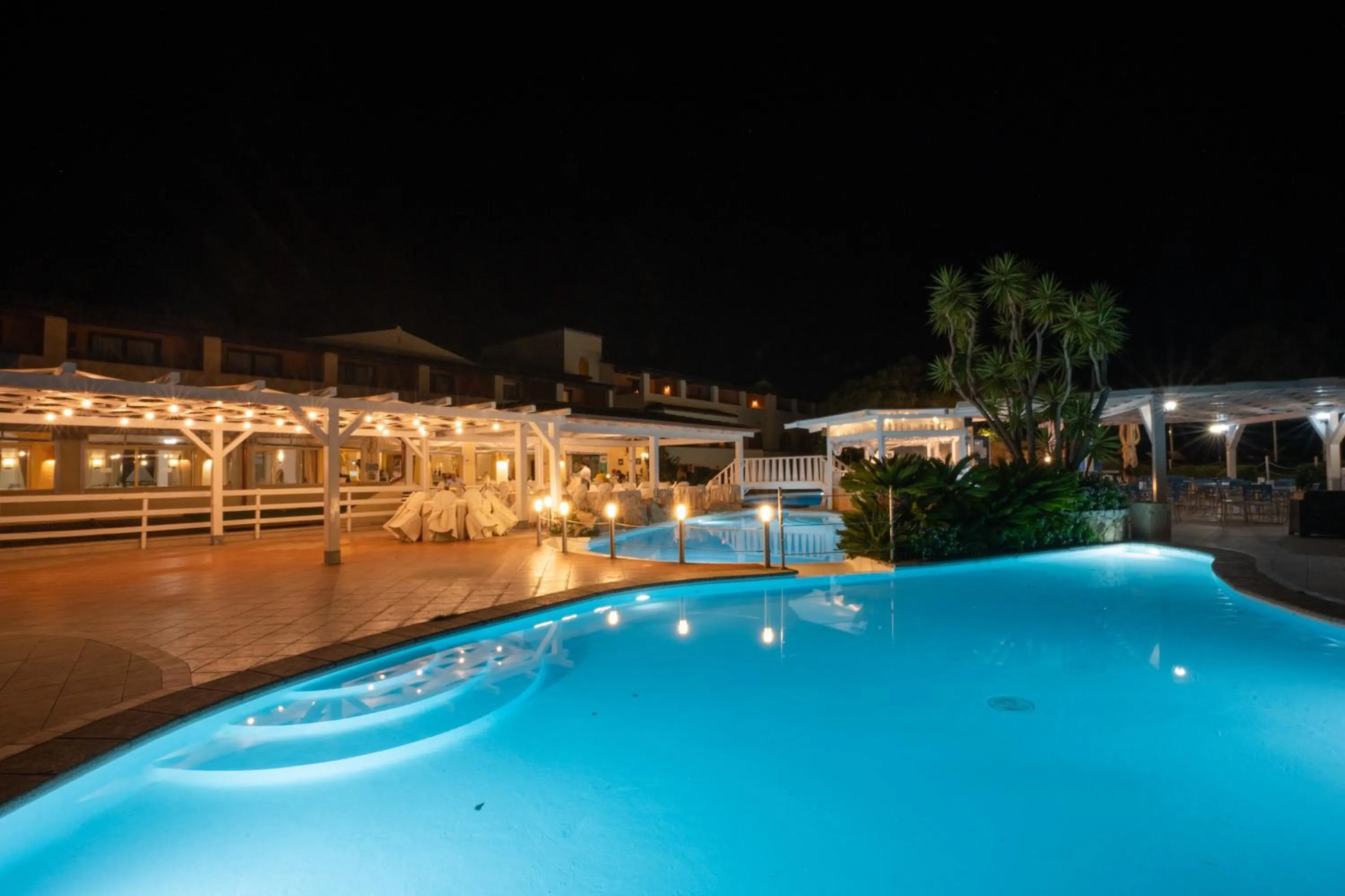 Pool view in Hotel Sa Pedra