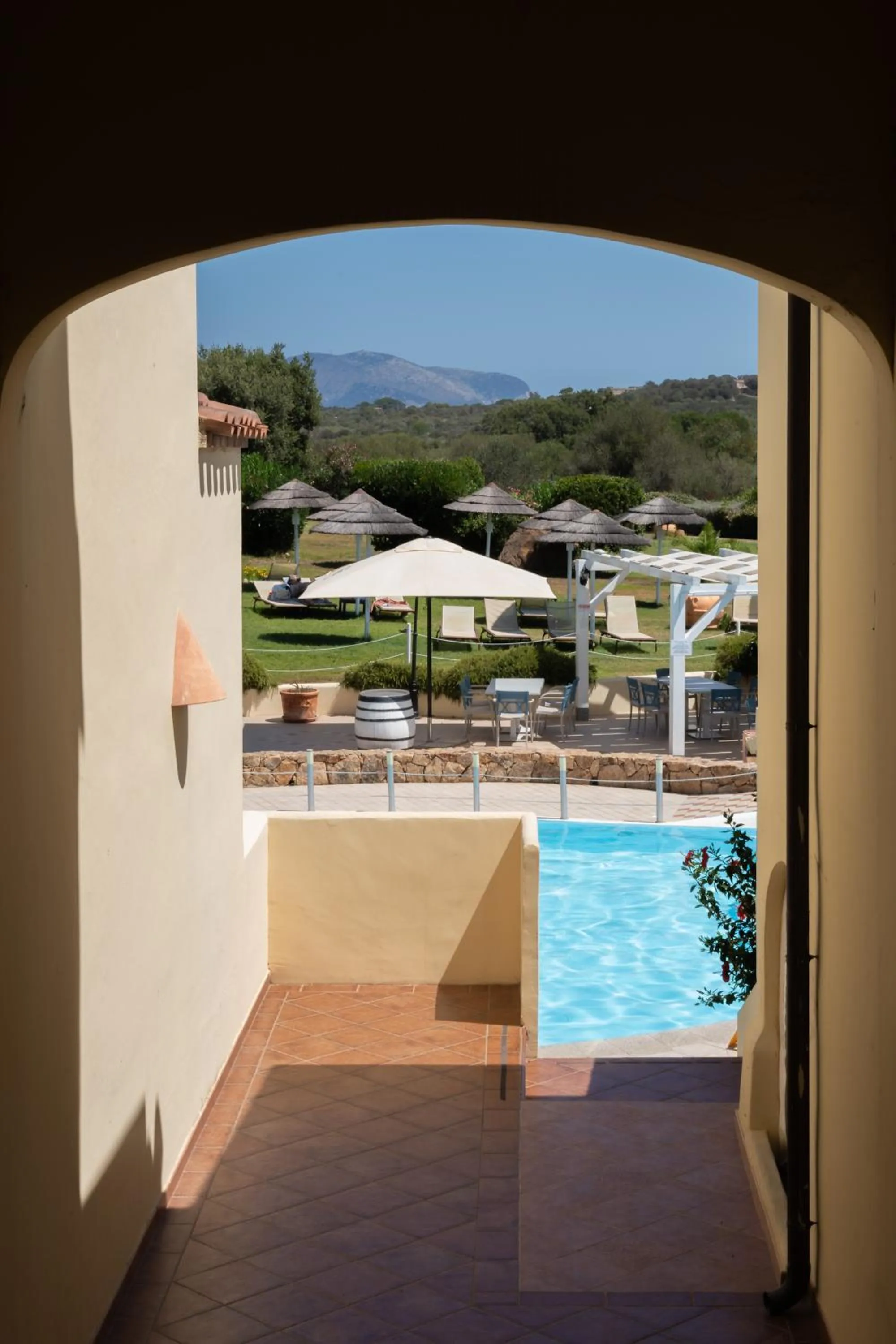 Swimming pool in Hotel Sa Pedra