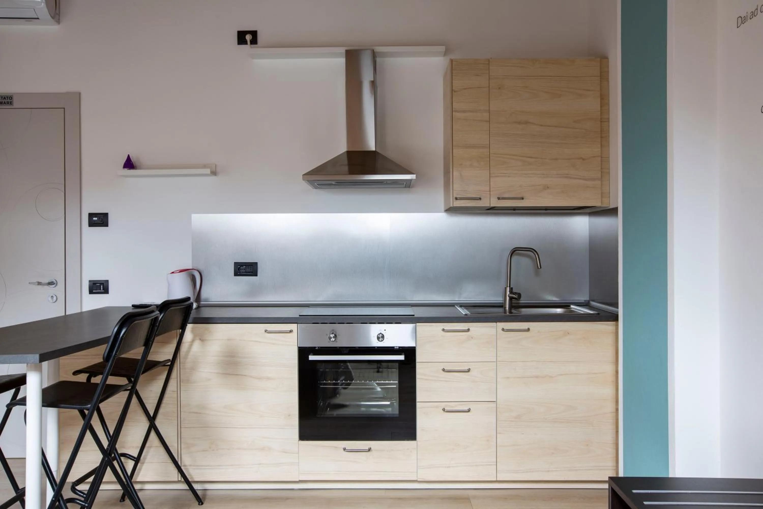 Kitchen or kitchenette in Il B&B di PIAZZA MOTTA