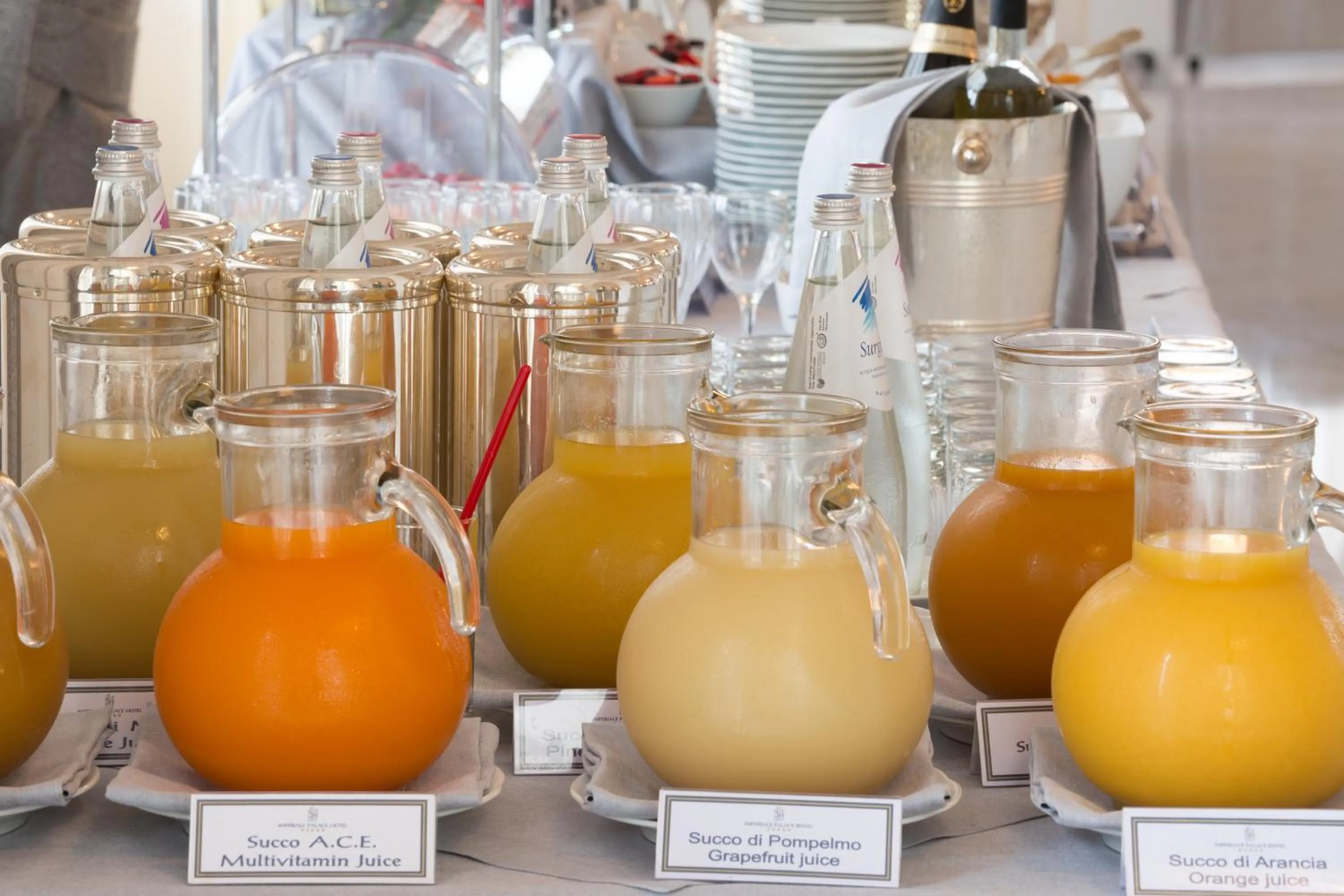 Breakfast in Imperiale Palace Hotel