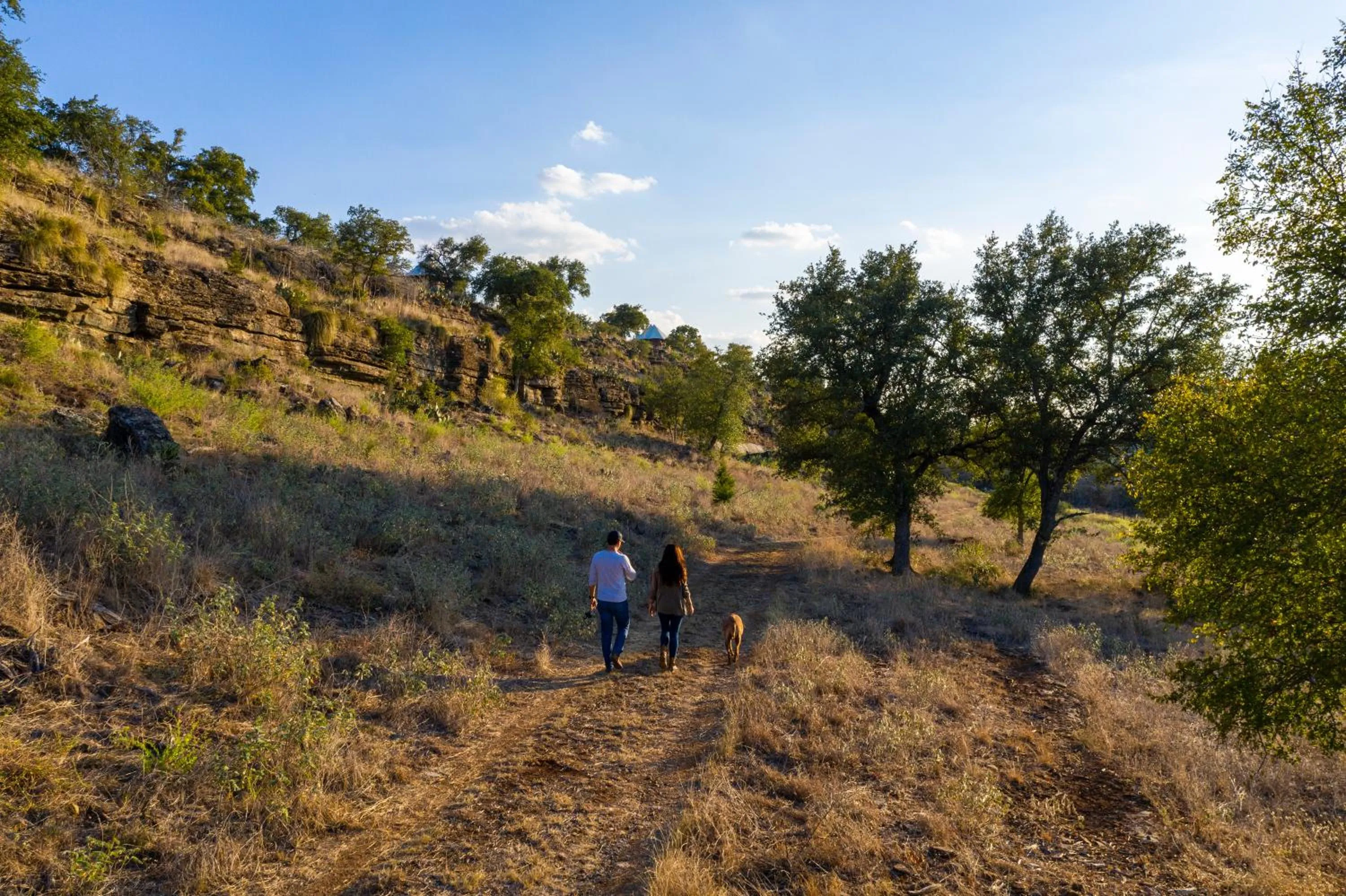 Hiking in Walden Retreats Hill Country