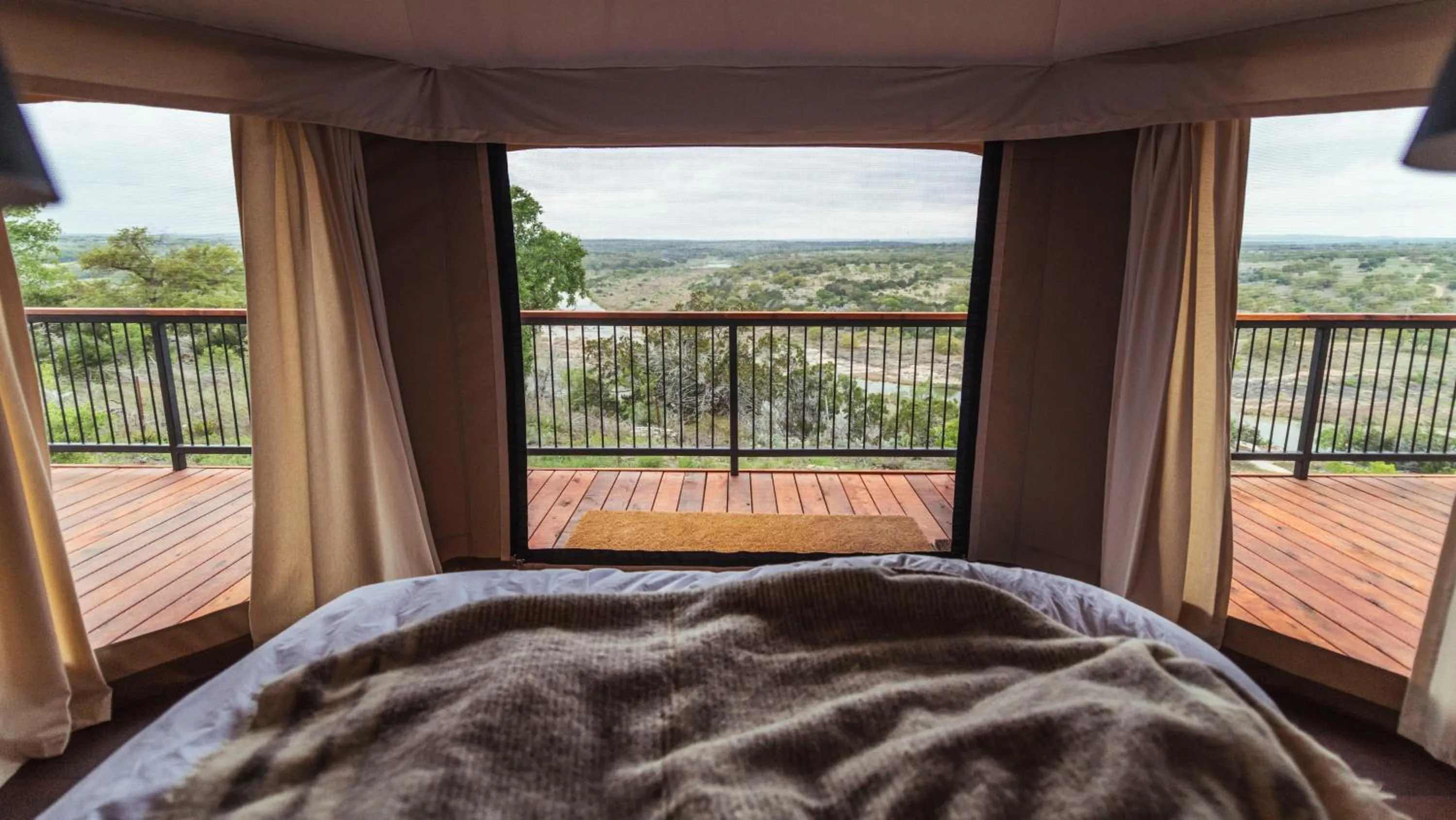 Natural landscape, Bed in Walden Retreats Hill Country