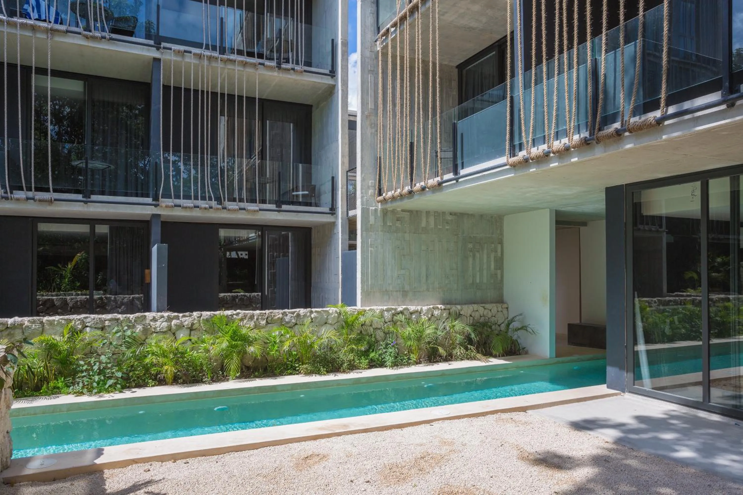 Swimming pool in IIK Tulum Luxury Condo by Spot Rentals