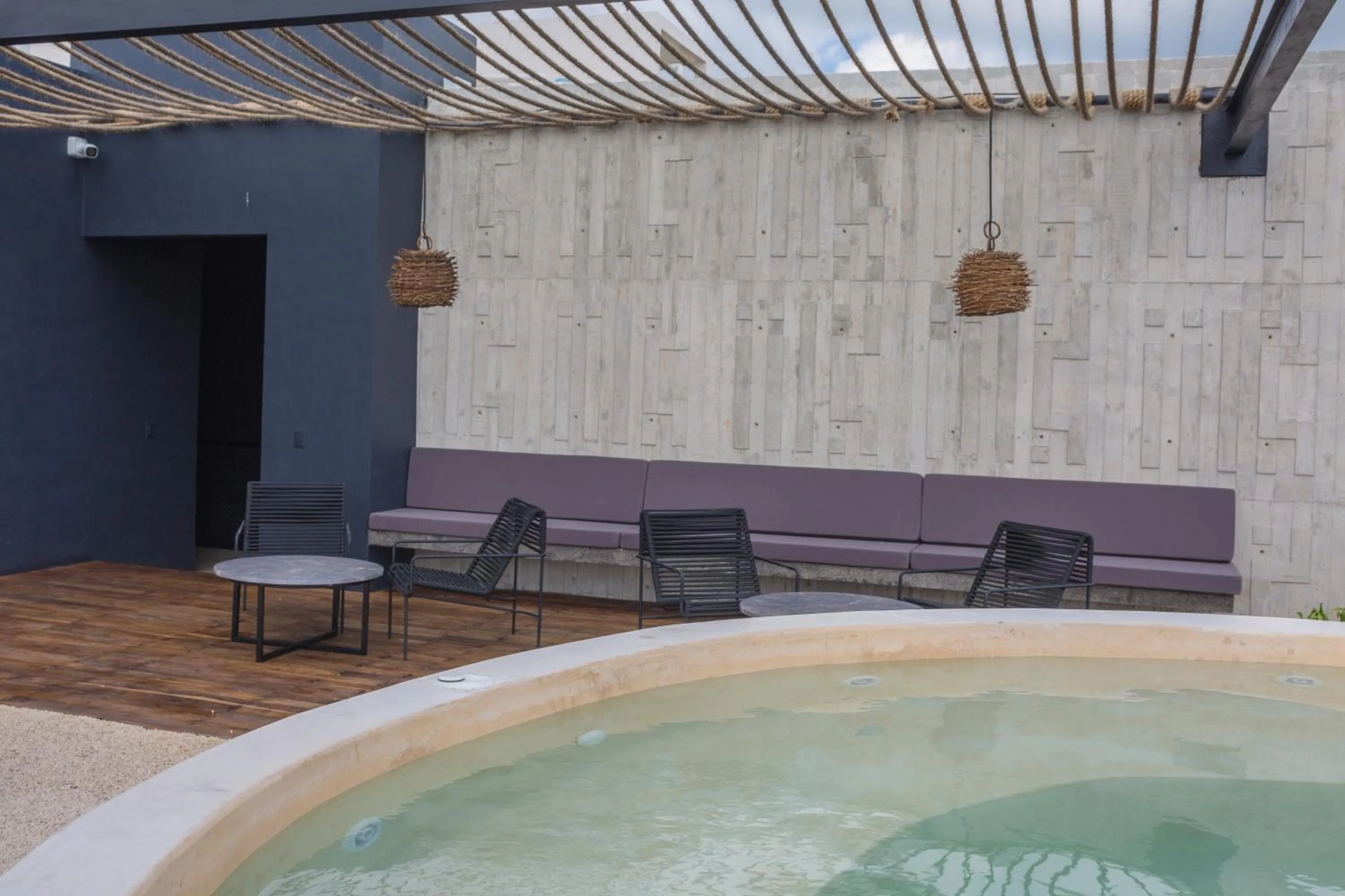 Hot Tub in IIK Tulum Luxury Condo by Spot Rentals