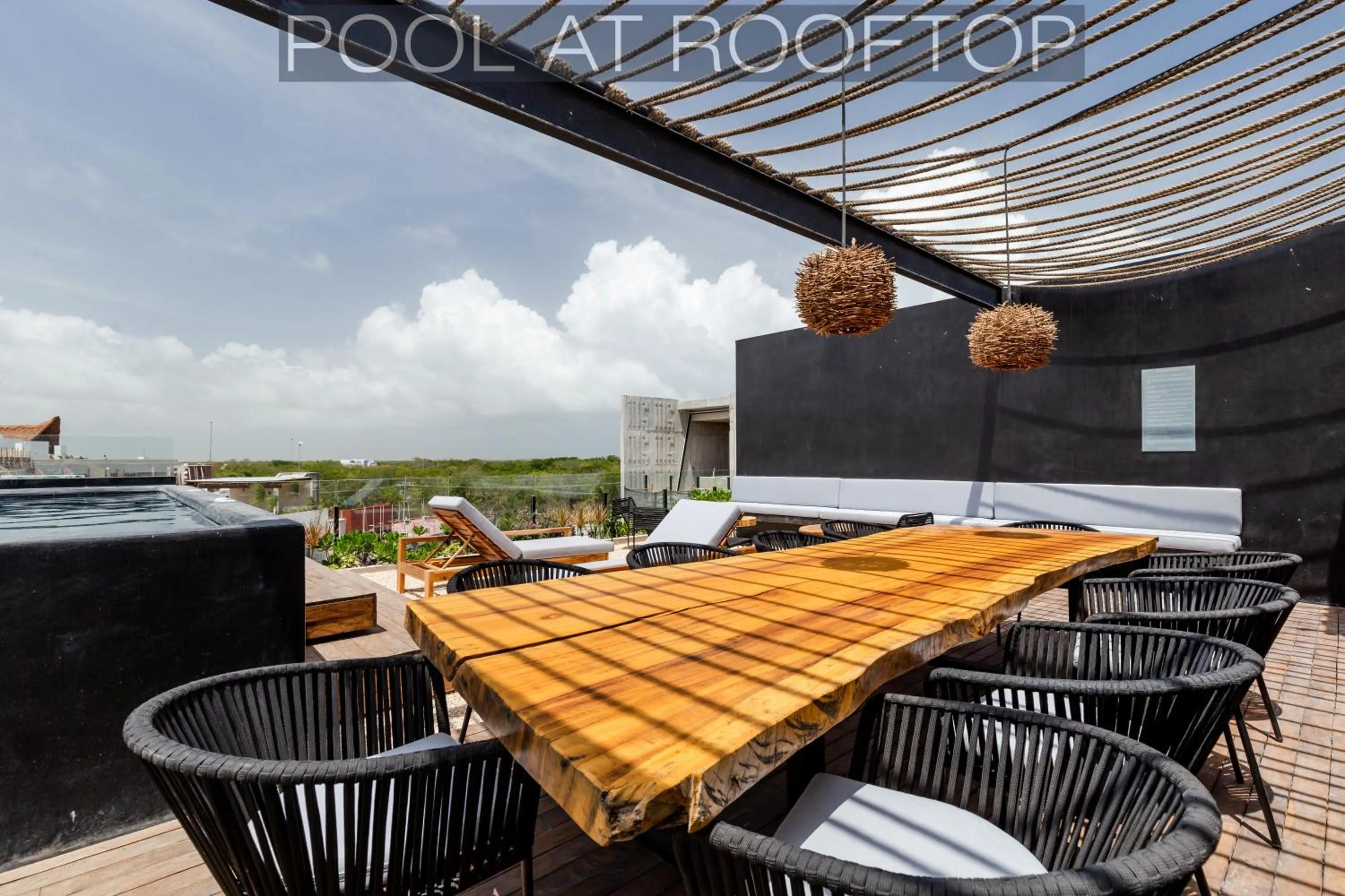 Balcony/Terrace in IIK Tulum Luxury Condo by Spot Rentals