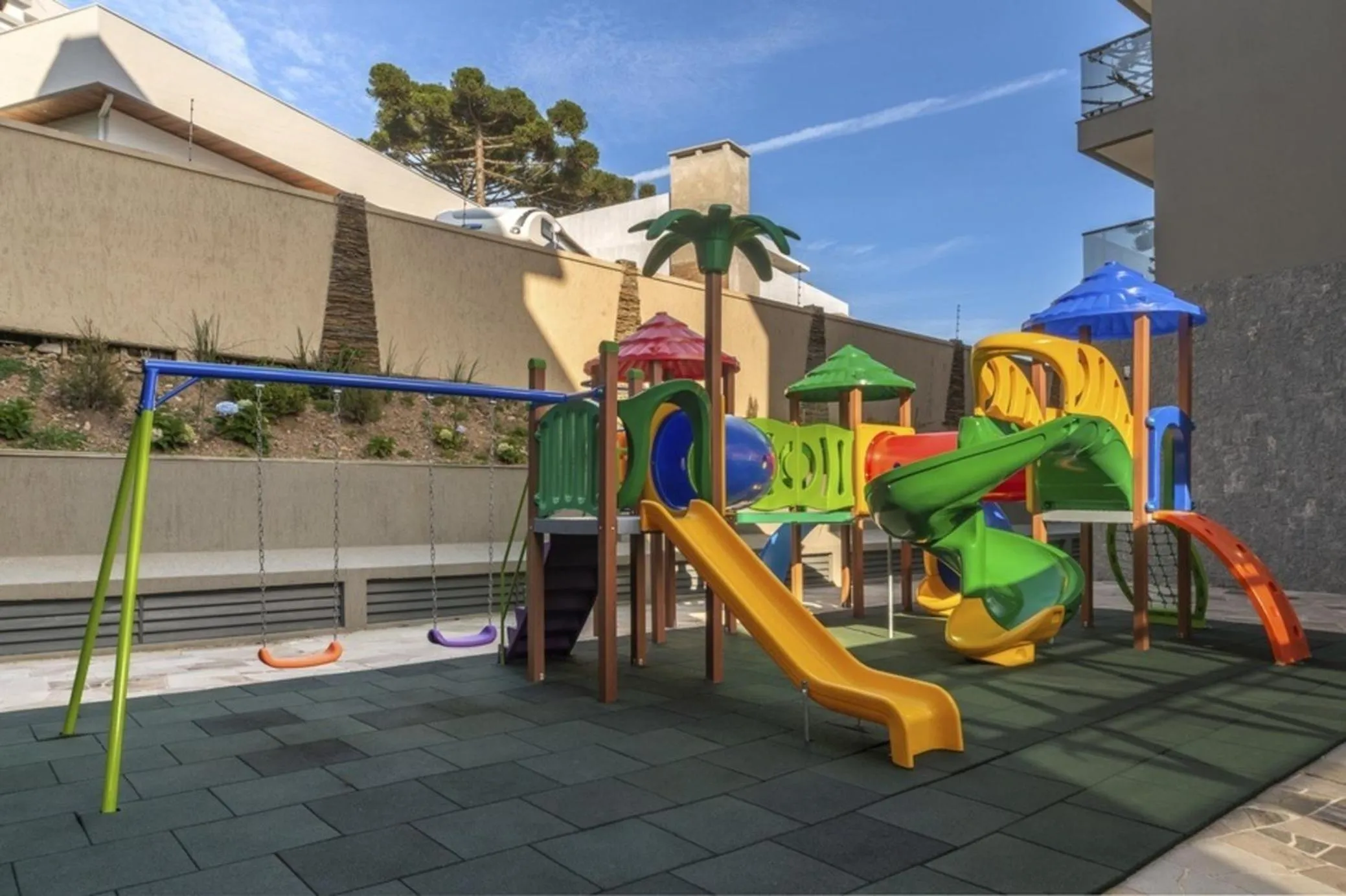 Children play ground in Laghetto Canela
