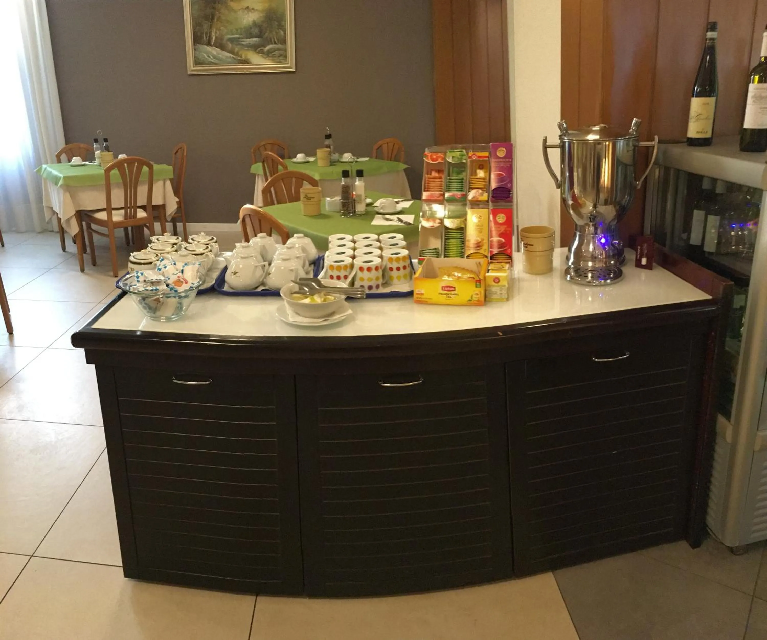 Continental breakfast in Hotel Gardesana