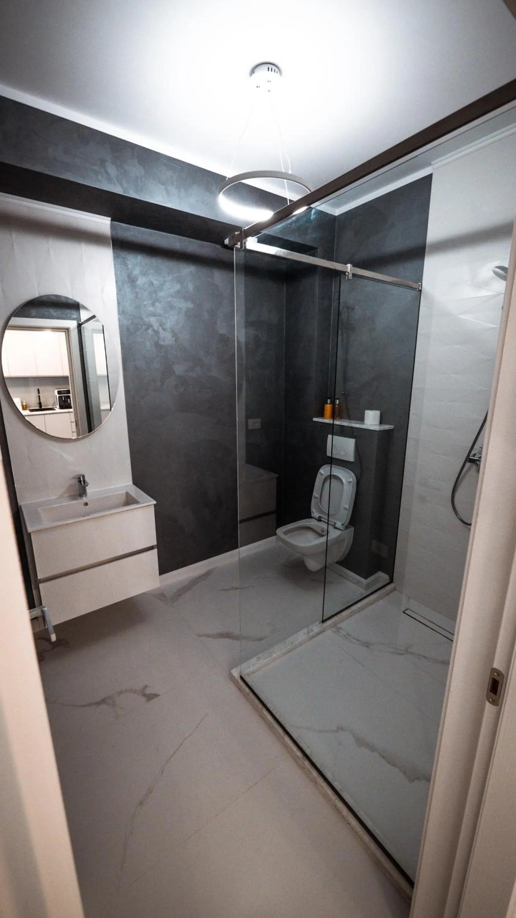 Bathroom in WAVE 4 Apartments Mamaia Nord