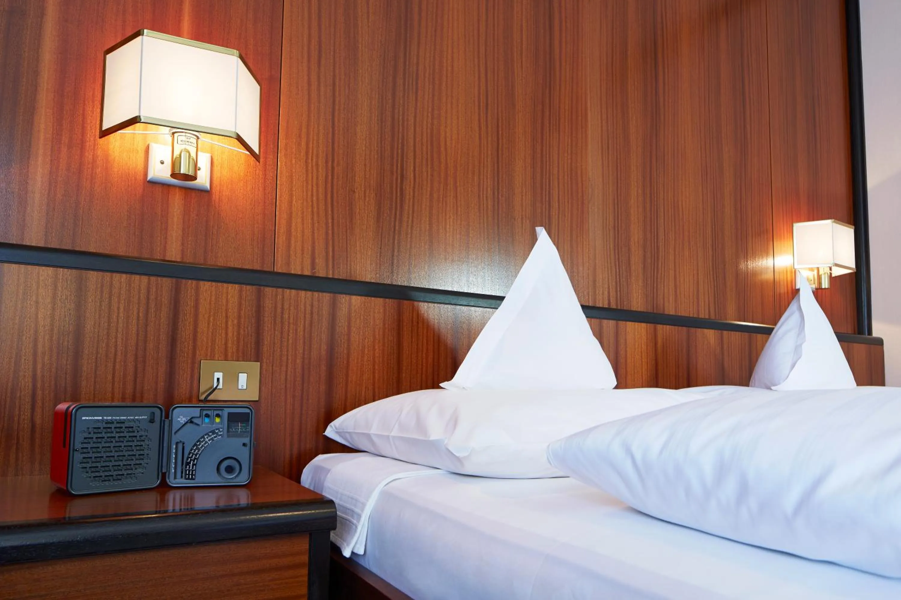 Bed in Hotel Juliane