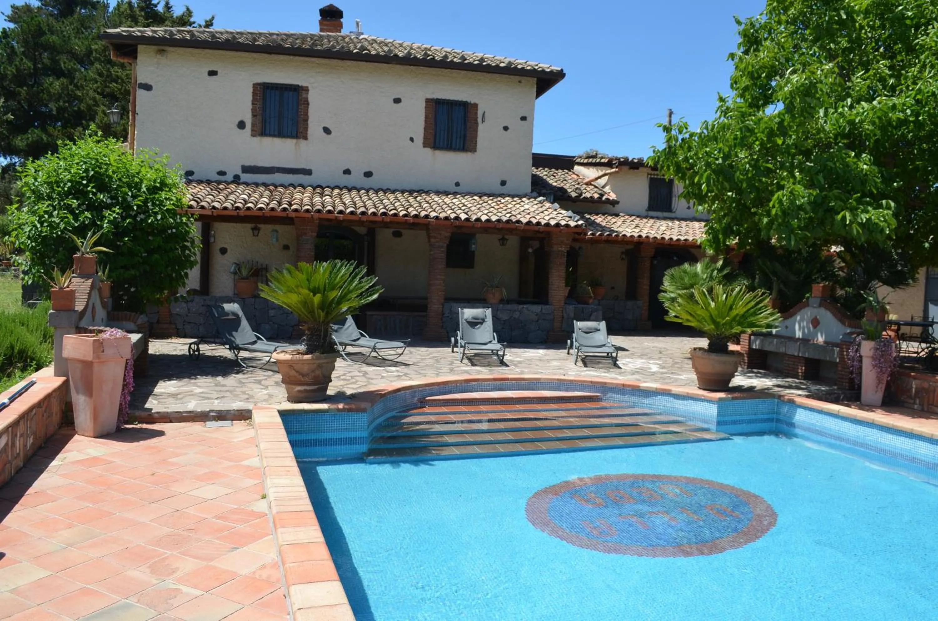 Pool view in Villa VEDA