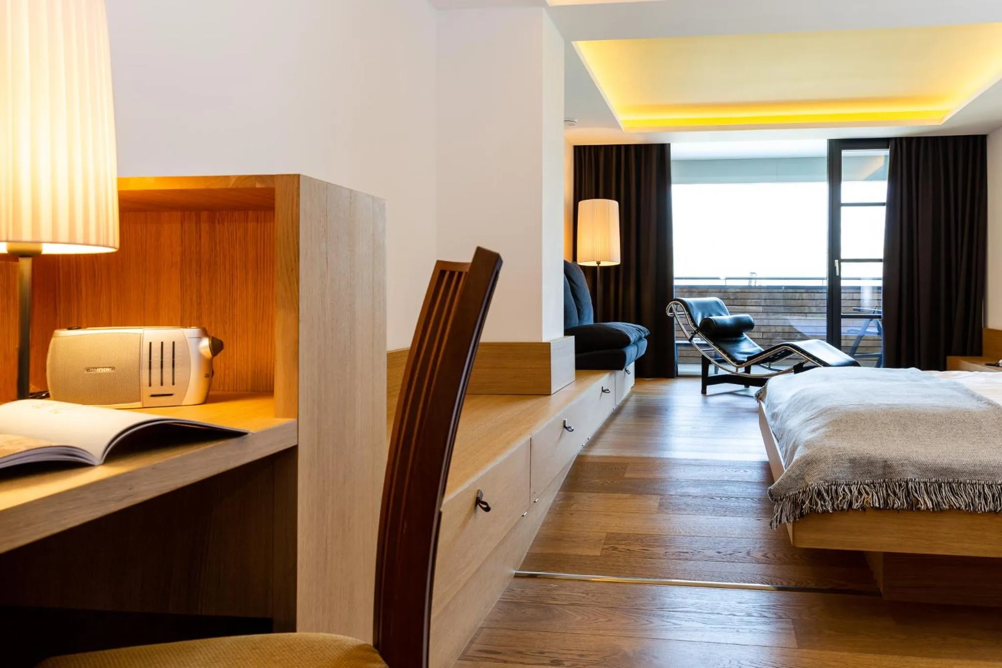 Photo of the whole room, Bed in Bio & Wellnesshotel Pazeider - Healing Garden above Meran