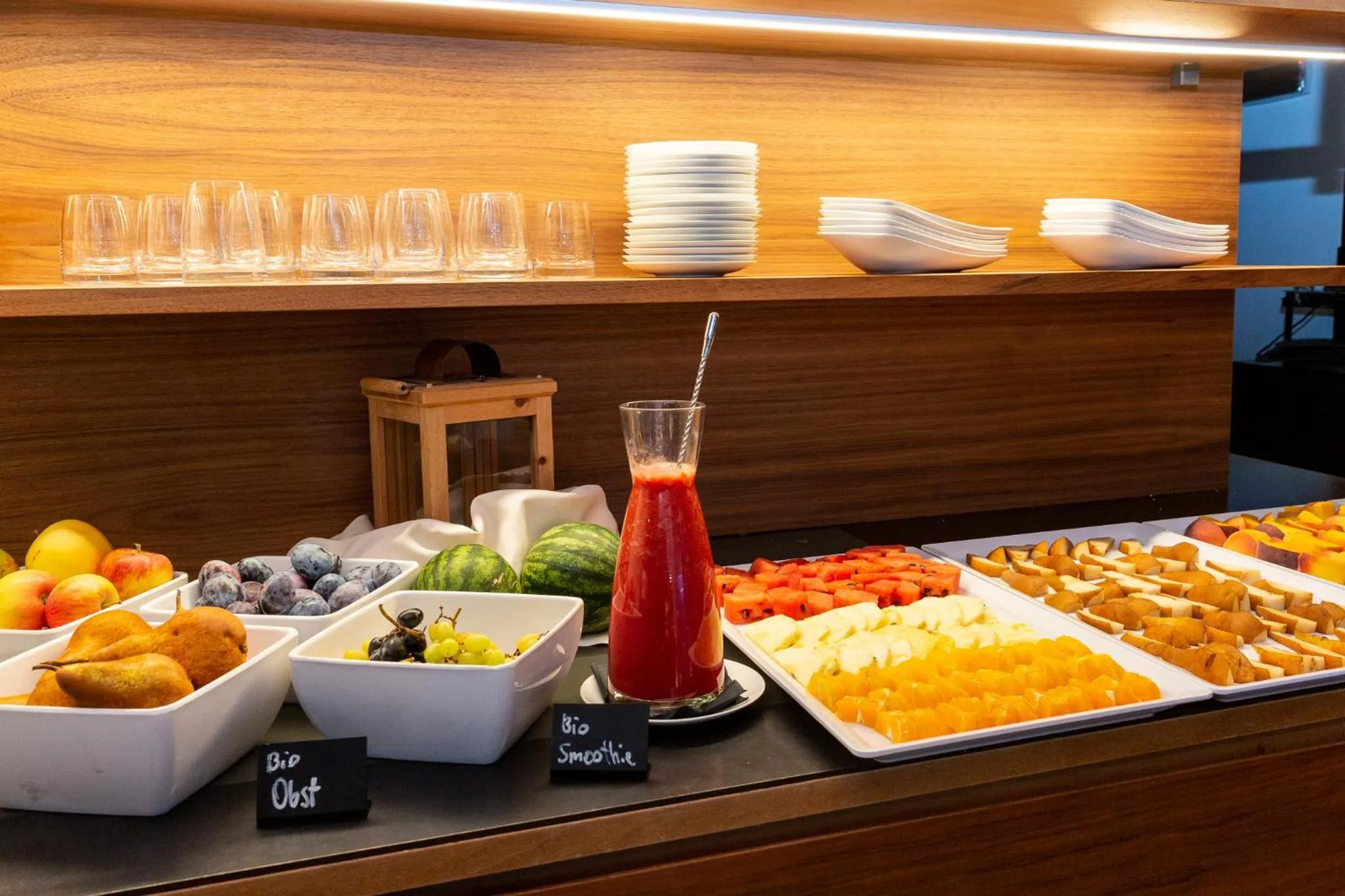 Breakfast in Bio & Wellnesshotel Pazeider - Healing Garden above Meran