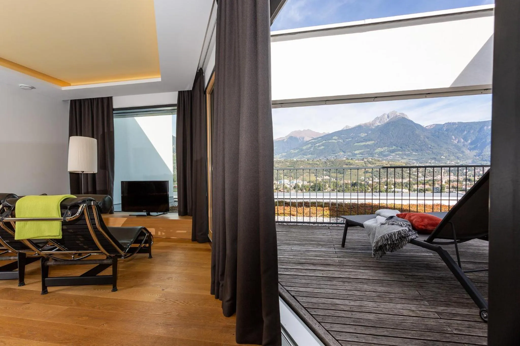 Living room in Bio & Wellnesshotel Pazeider - Healing Garden above Meran