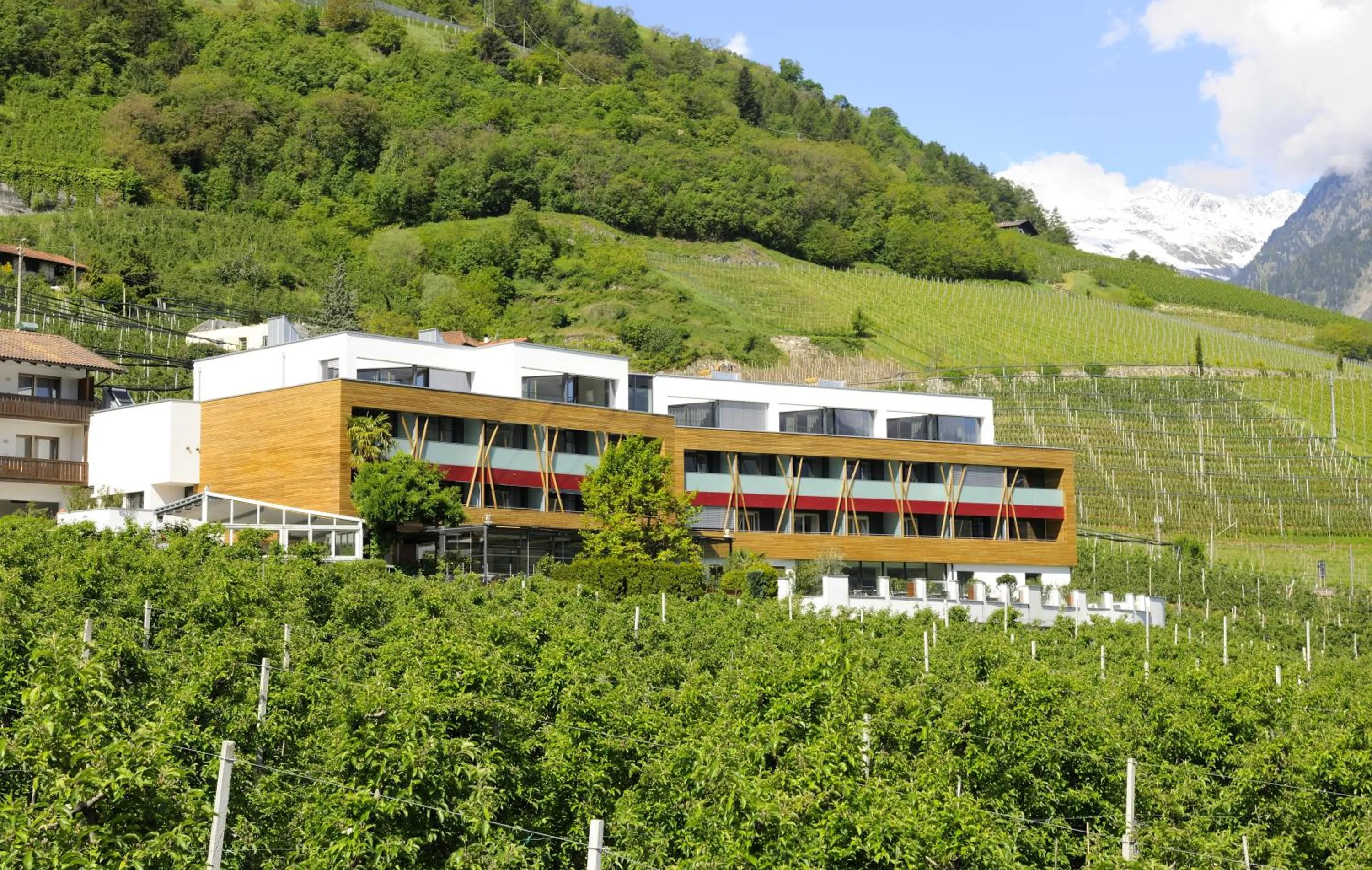 Property building in Bio & Wellnesshotel Pazeider - Healing Garden above Meran