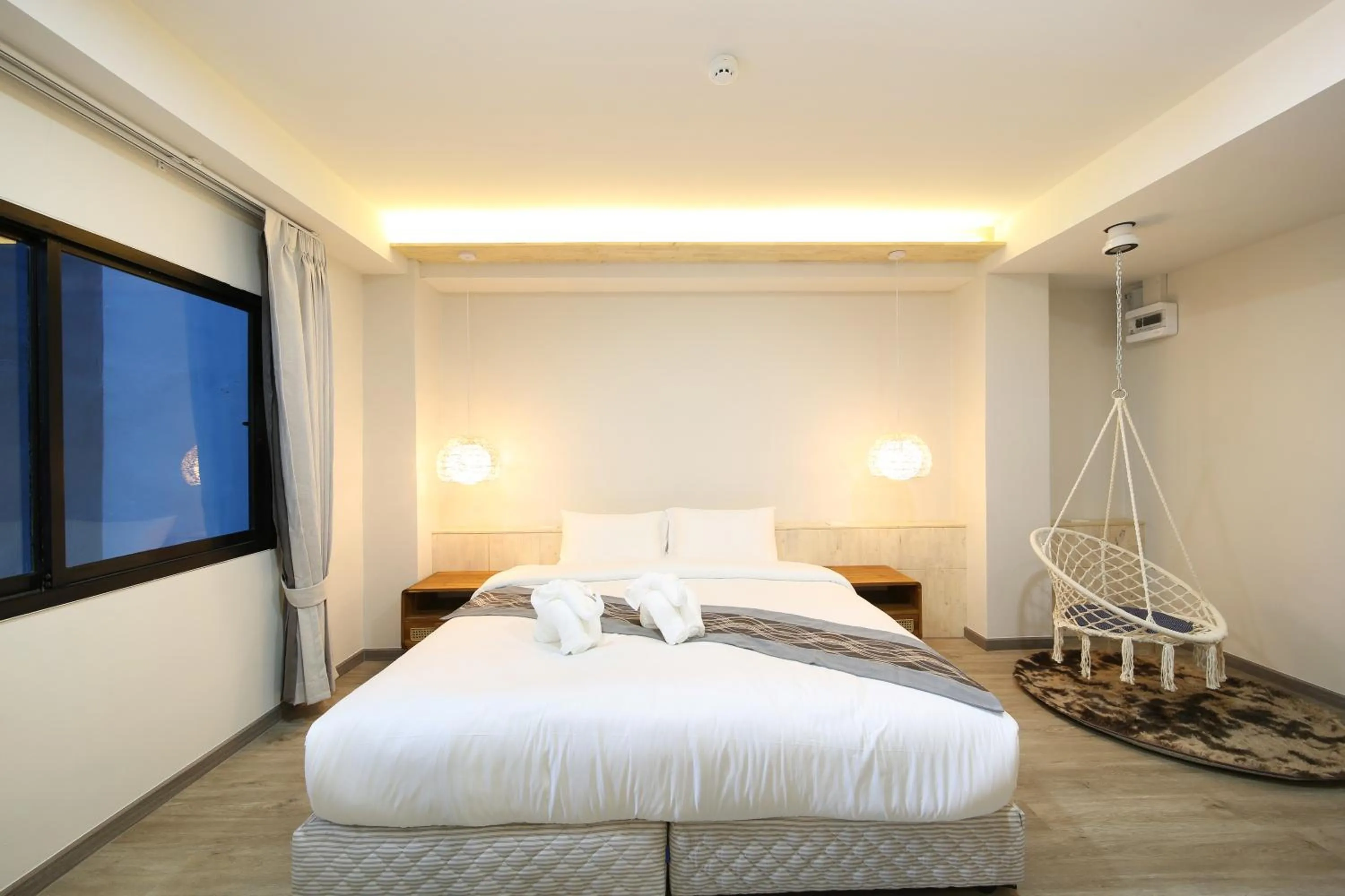 Bed in The Wood Pattani Hotel