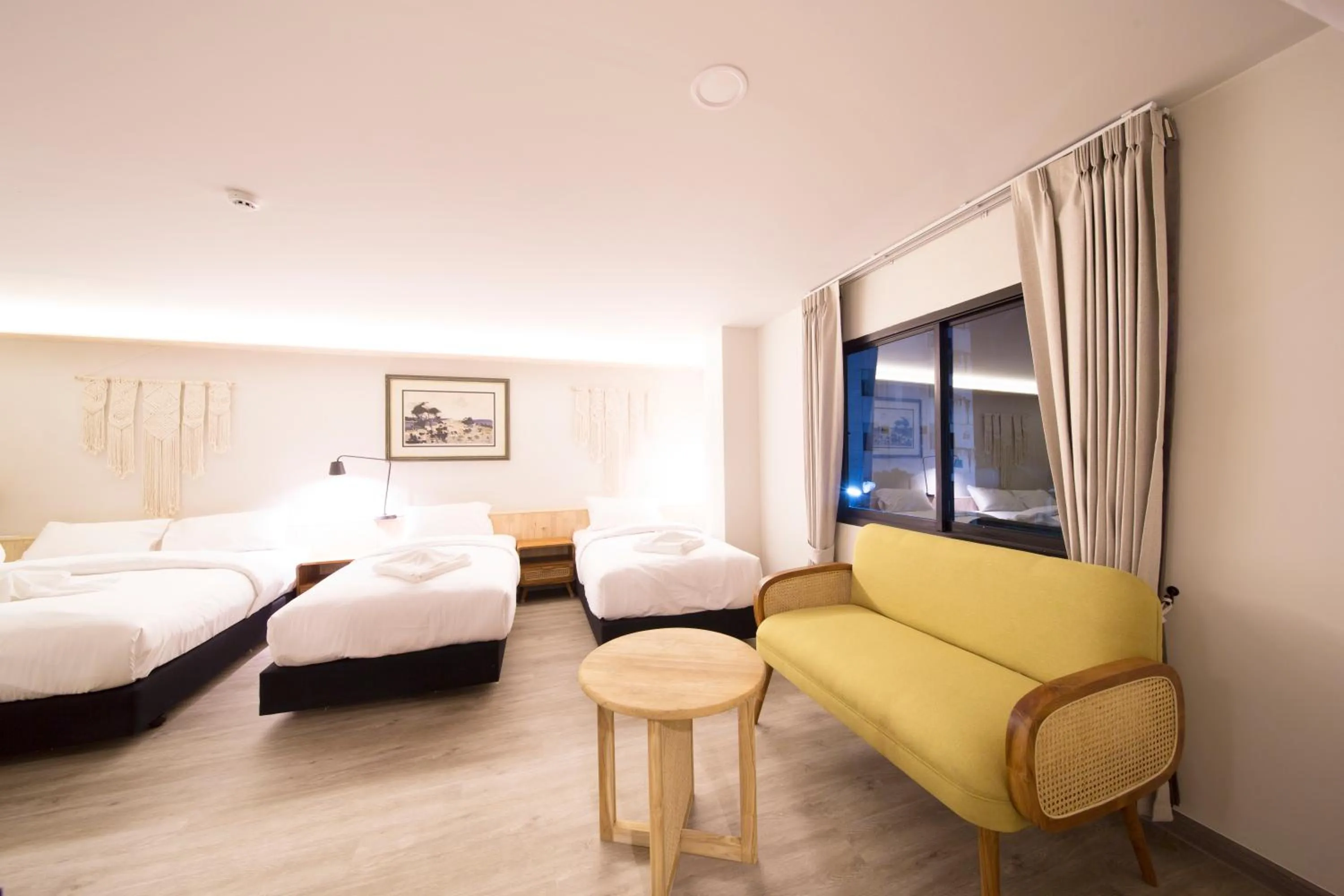 Bed in The Wood Pattani Hotel