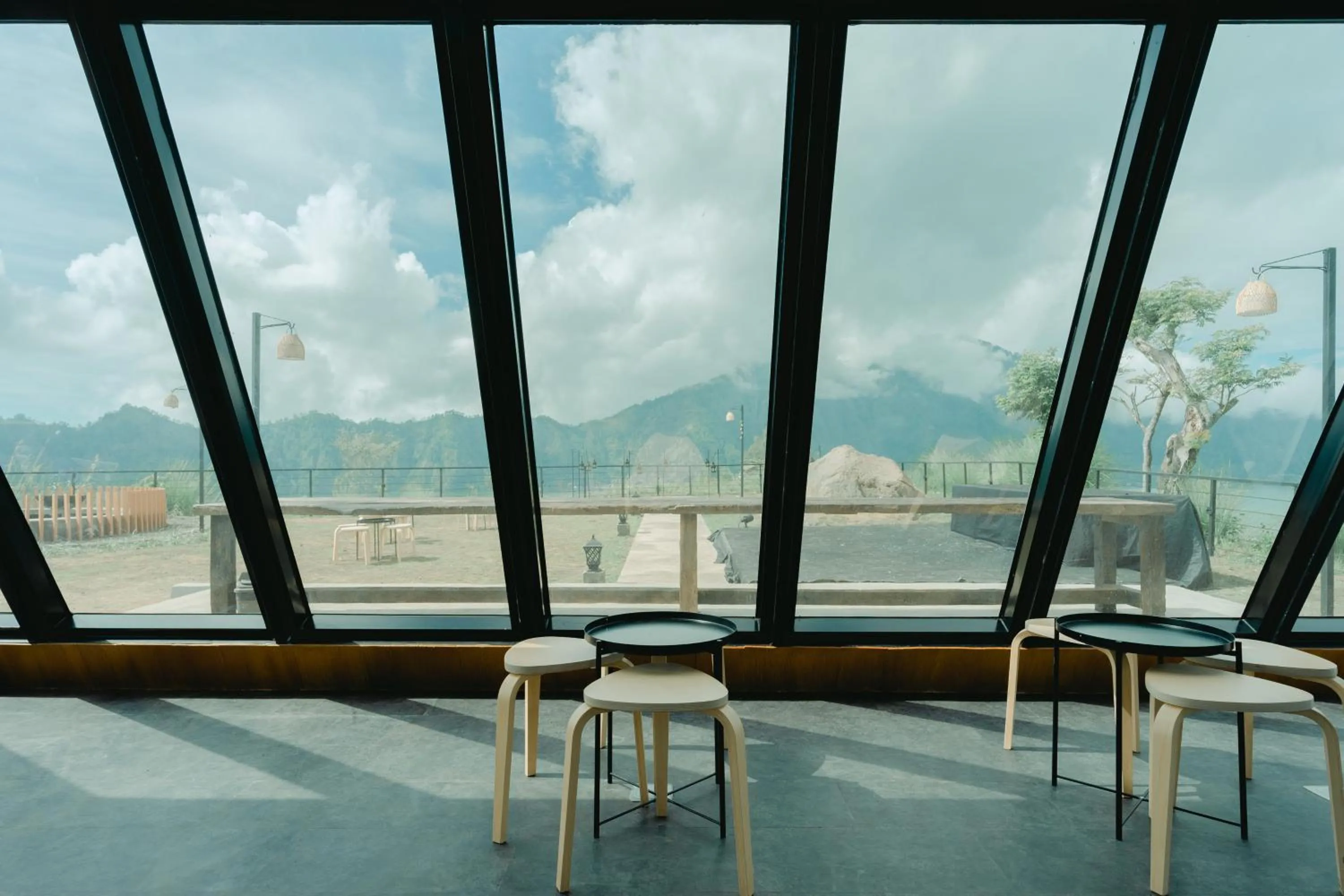 Area and facilities in Bobocabin Kintamani, Bali