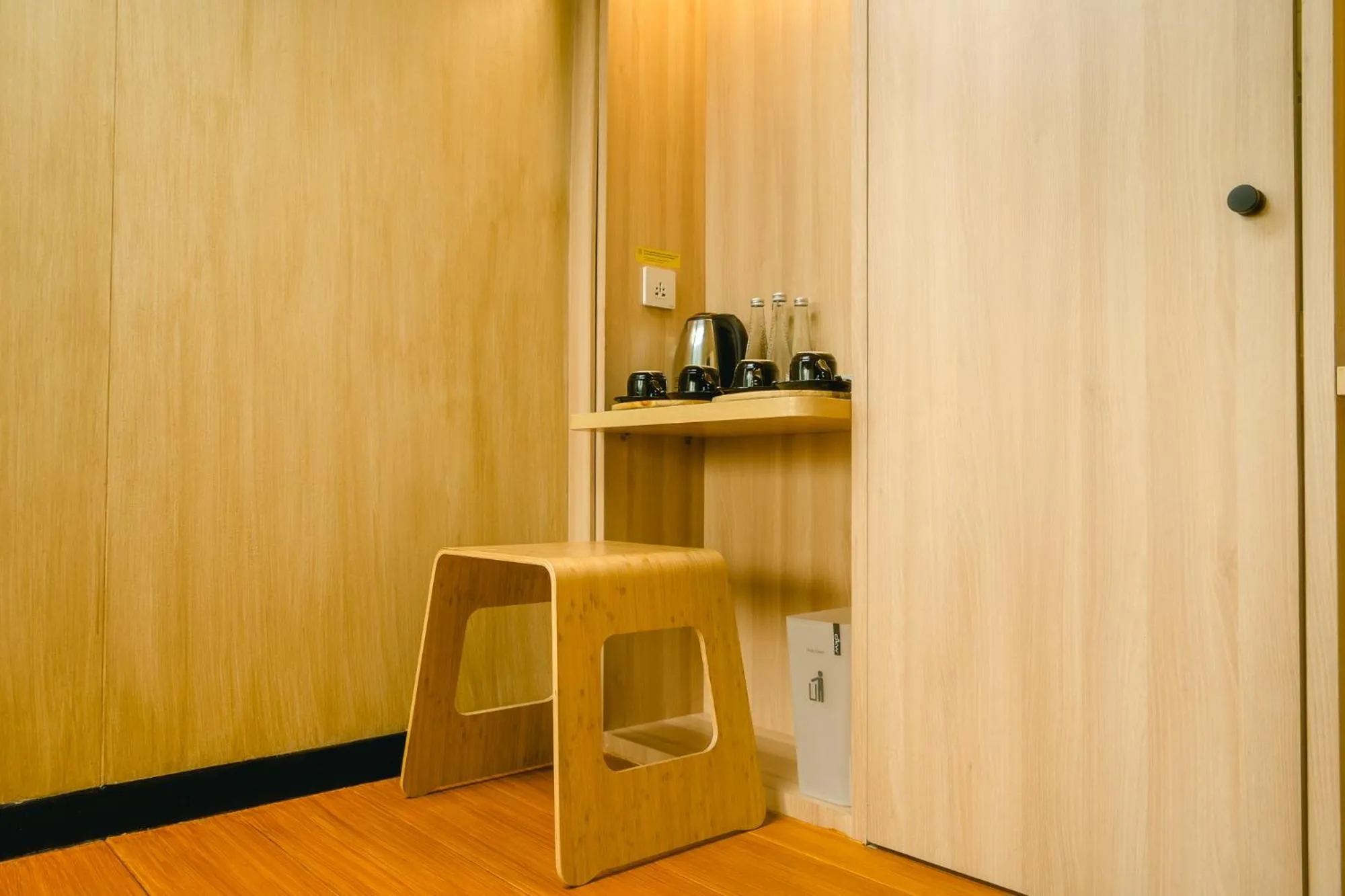 Seating area in Bobocabin Kintamani, Bali