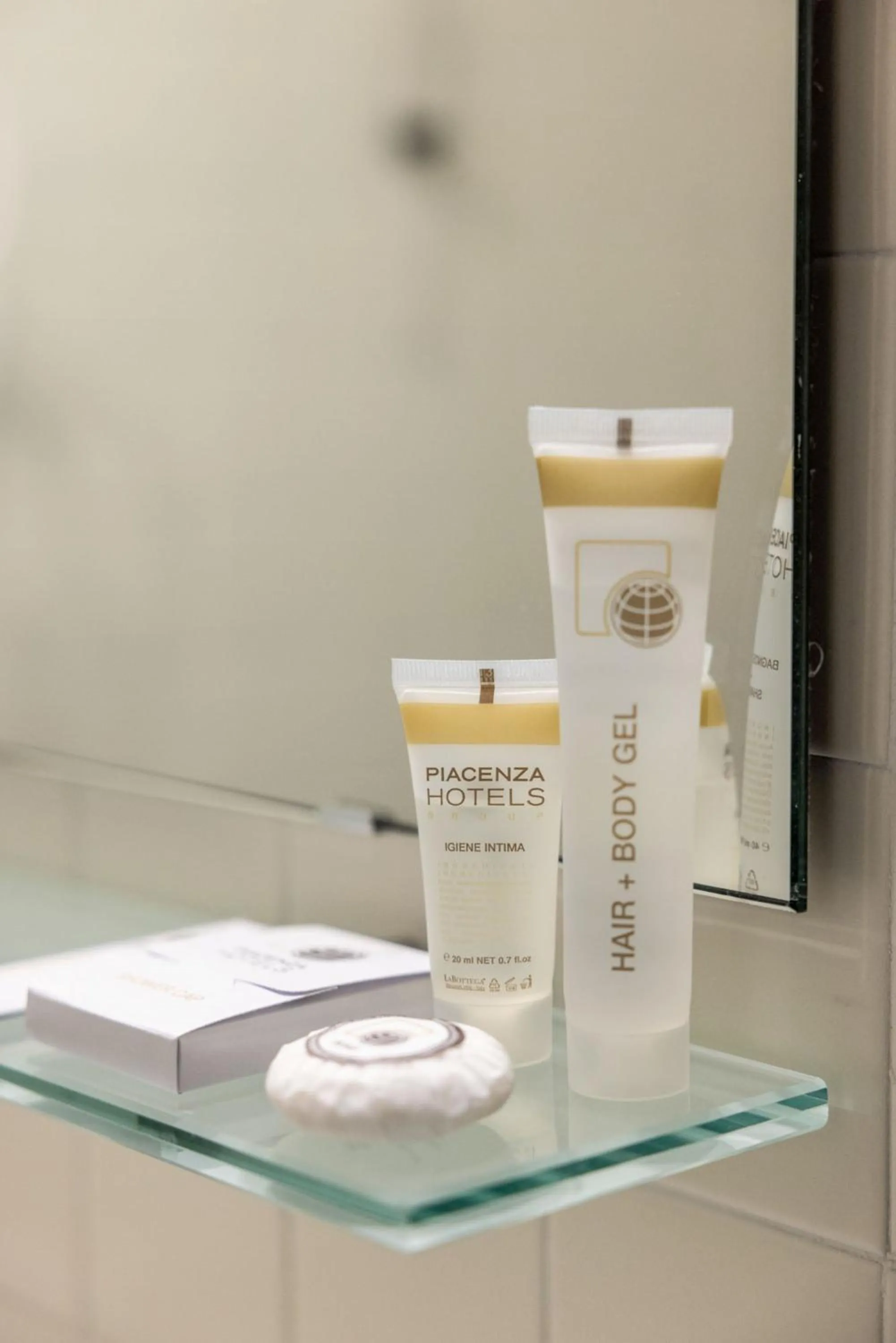 Bathroom in Stadio Hotel