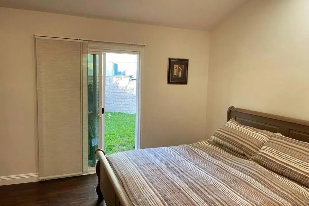 Bed in Spacious Home with Garden & Pool