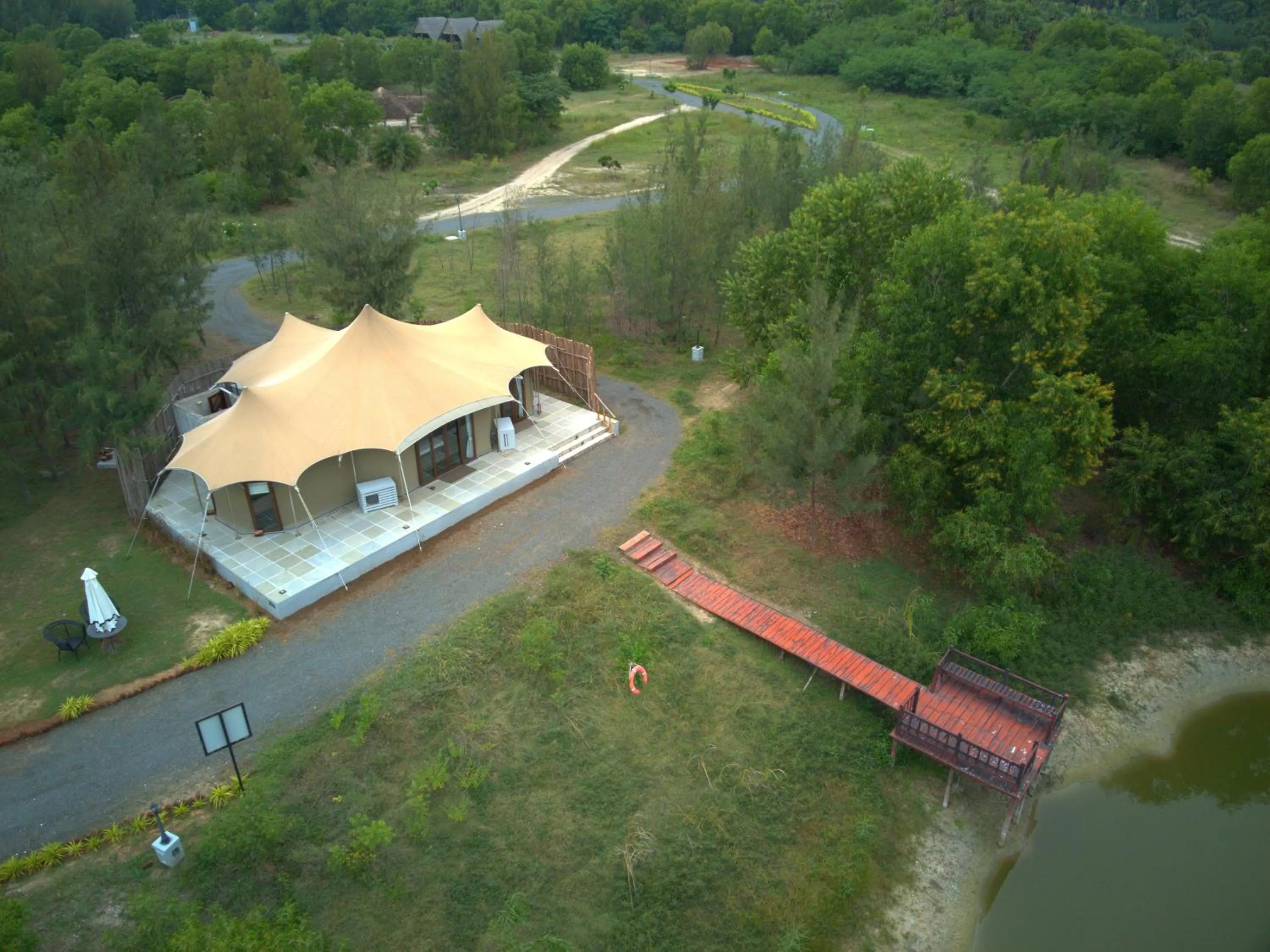 Lake view in The Alampara Resort - Luxury Boutique Glamping & Water sports