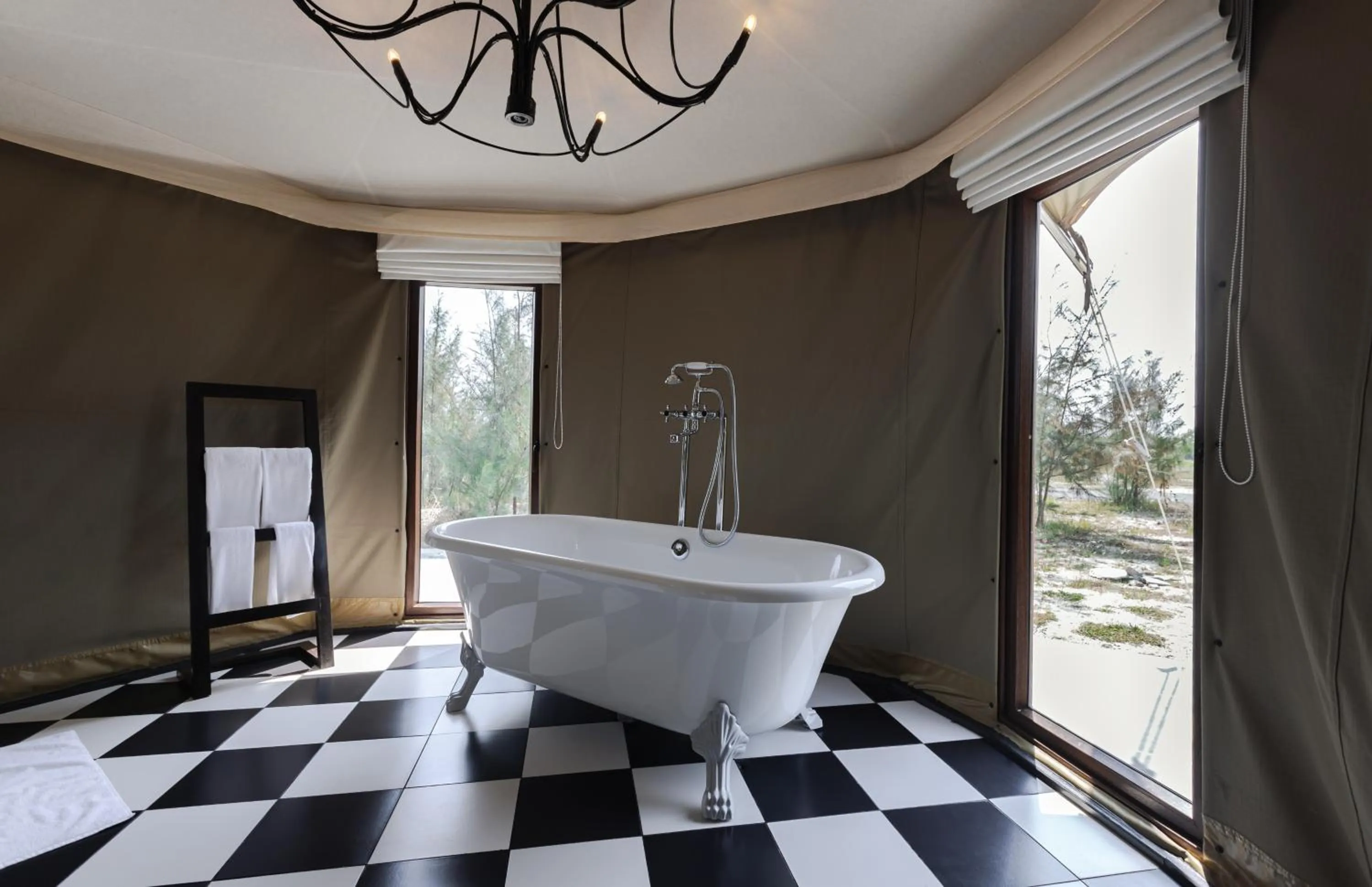 Bathroom in The Alampara Resort - Luxury Boutique Glamping & Water sports