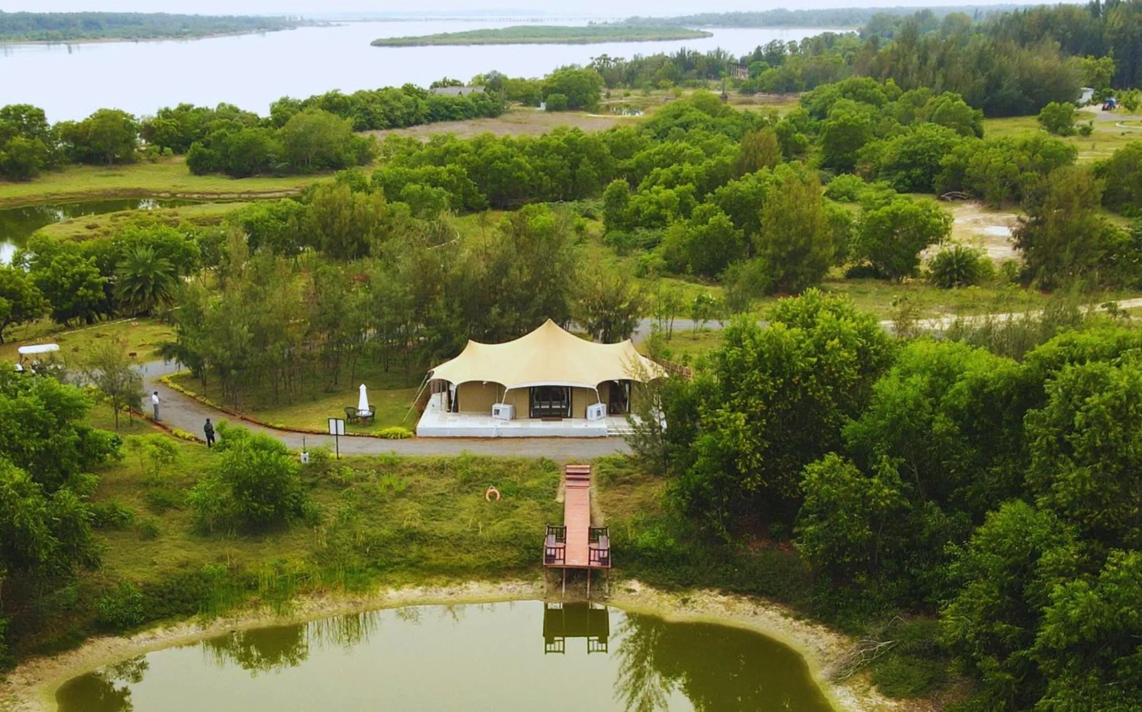 Property building in The Alampara Resort - Luxury Boutique Glamping & Water sports