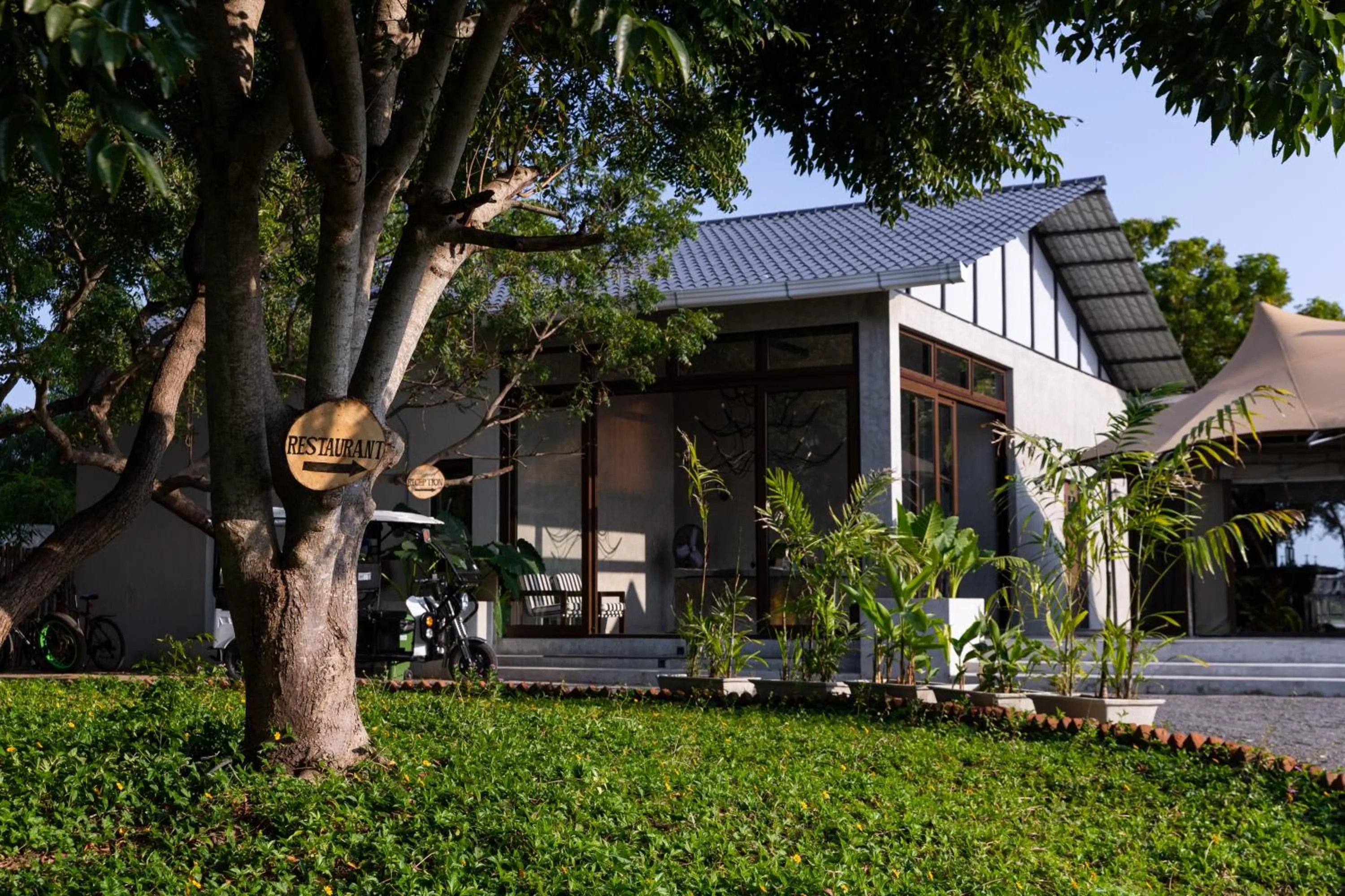 Property building in The Alampara Resort - Luxury Boutique Glamping & Water sports